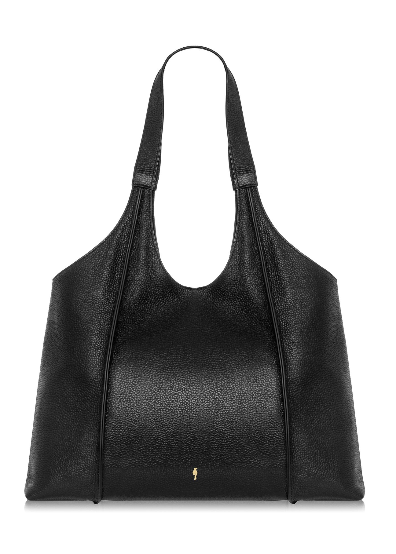 Skórzana torebka shopper damska TORES-0966-99(Z23)-01