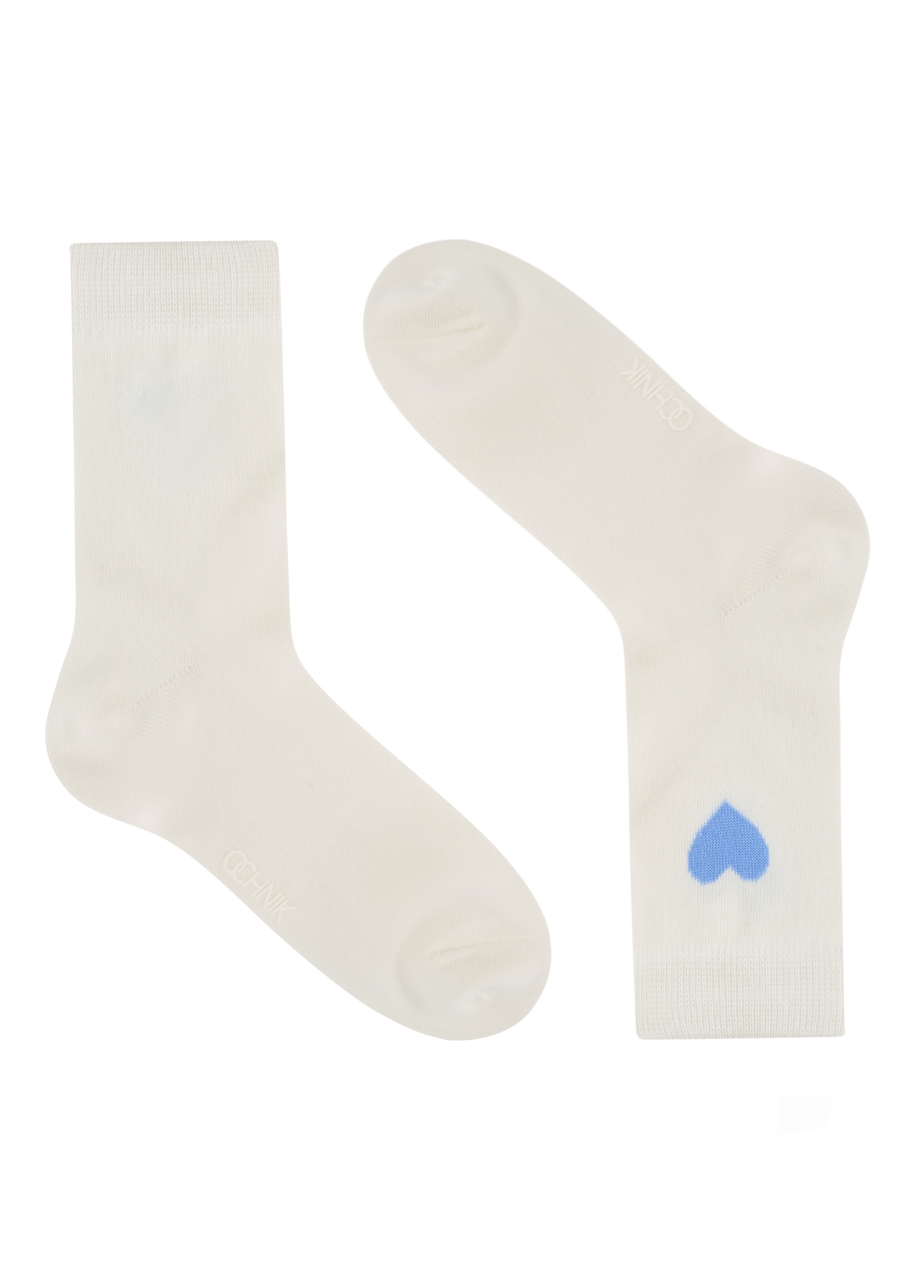 Zestaw długich skarpet damskich ZESDT-0042-0B(W26) - widok produktu od góry, na białym tle.