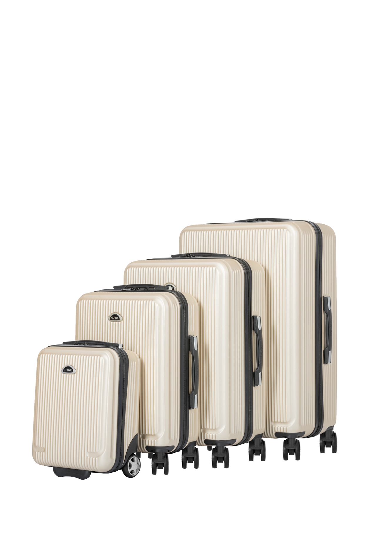 Komplet walizek twardych na kółkach 16"/19"/24"/29" WALAB-0053-0X(W26)