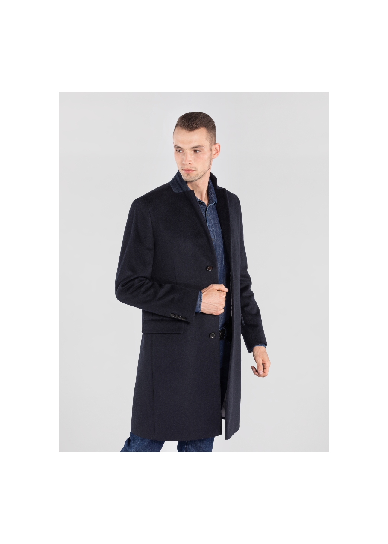 Płaszcz męski PLAMT-0003-68(Z20)-04