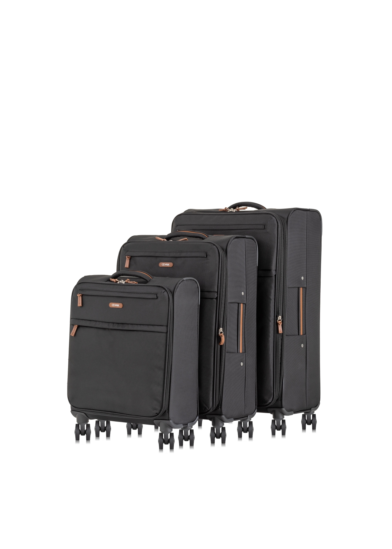 Komplet walizek na kółkach 19'/24'/28' WALNY-0036-99(W23)-01