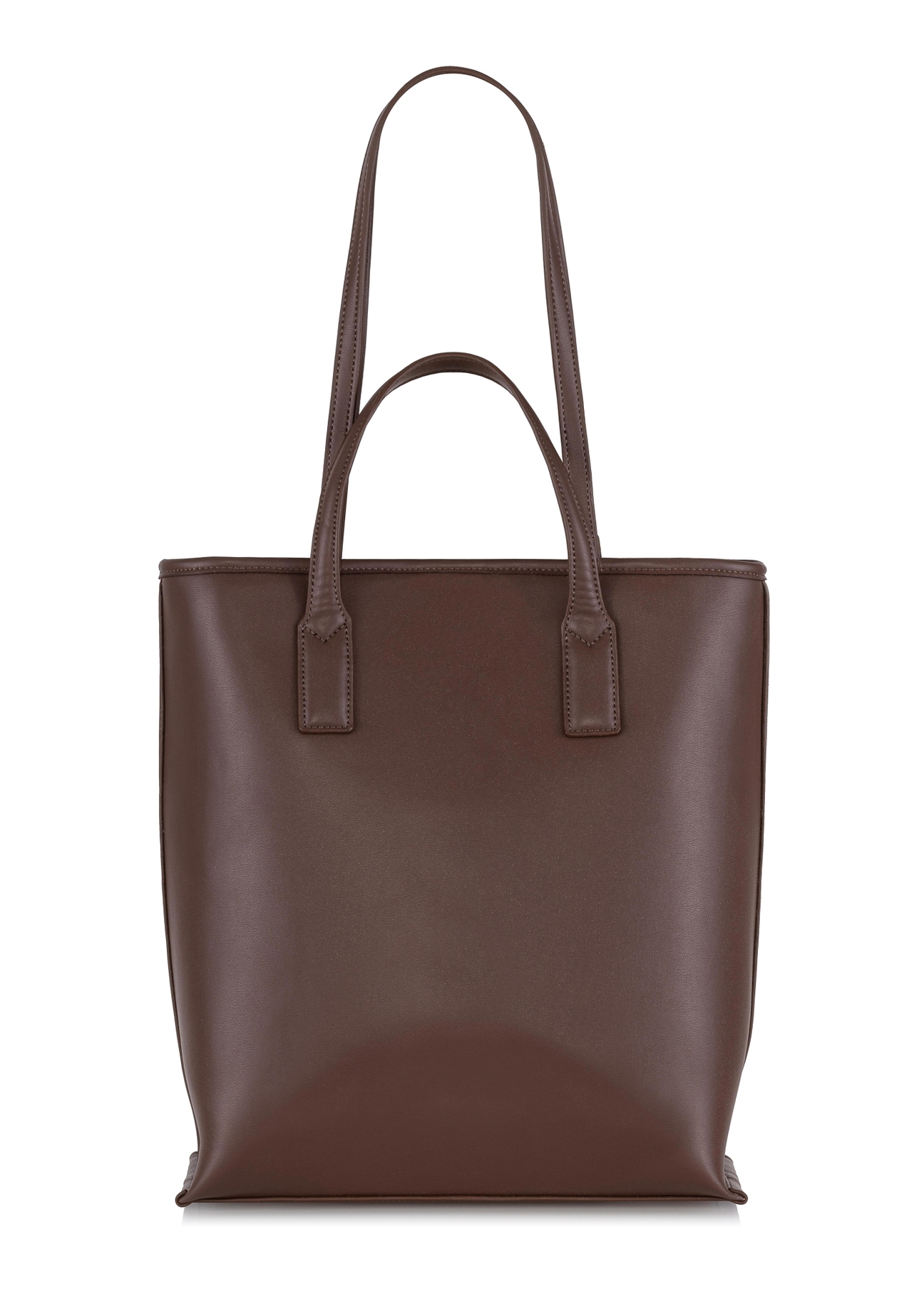 Brązowa torebka shopper damska TOREC-0907-89(W24)-05