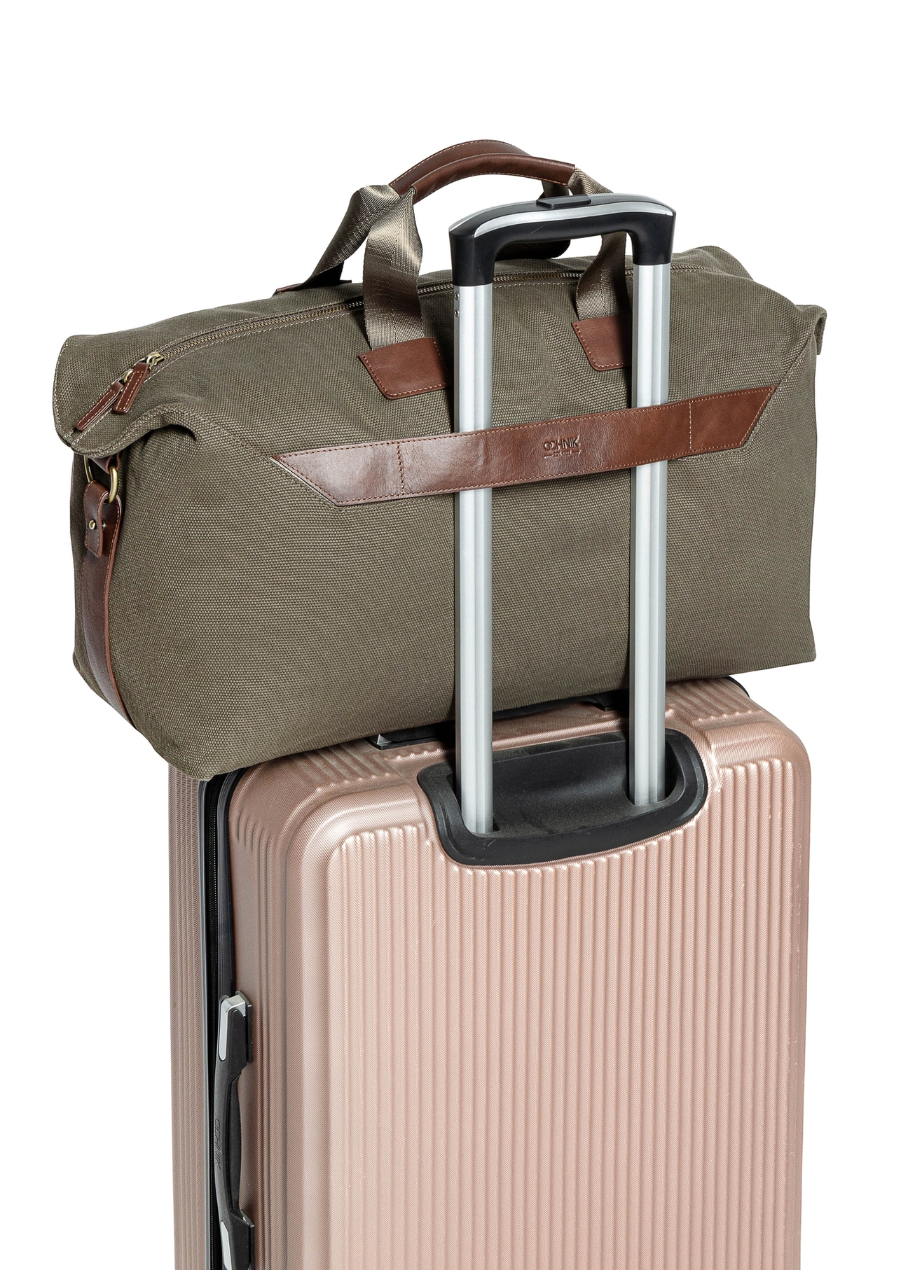Torba podróżna w kolorze khaki TORMN-0372-55(Z25)