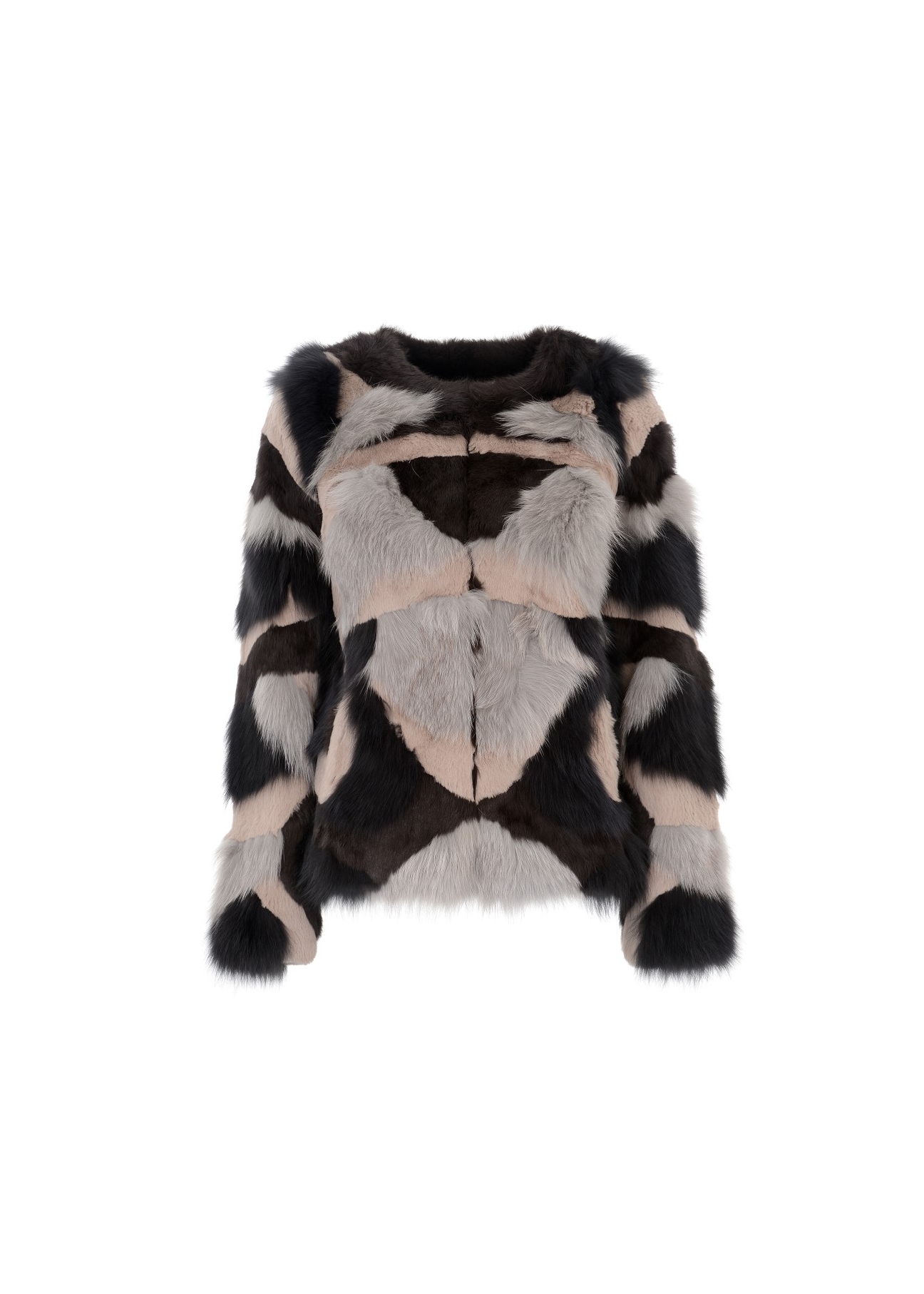 Futro damskie FUTDF-0022-4090(Z17)-01