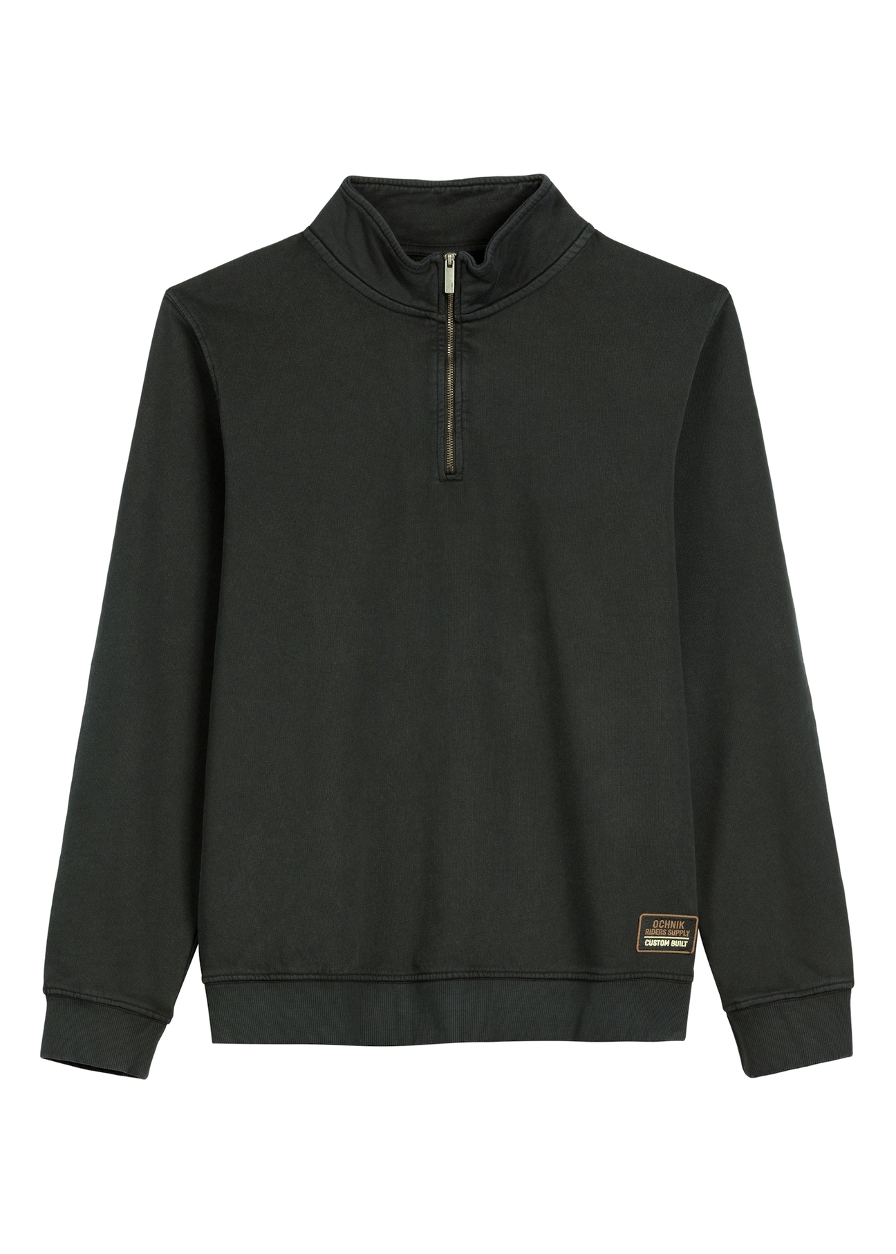 Czarna bawełniana bluza męska BLZMT-0077-99(W26)