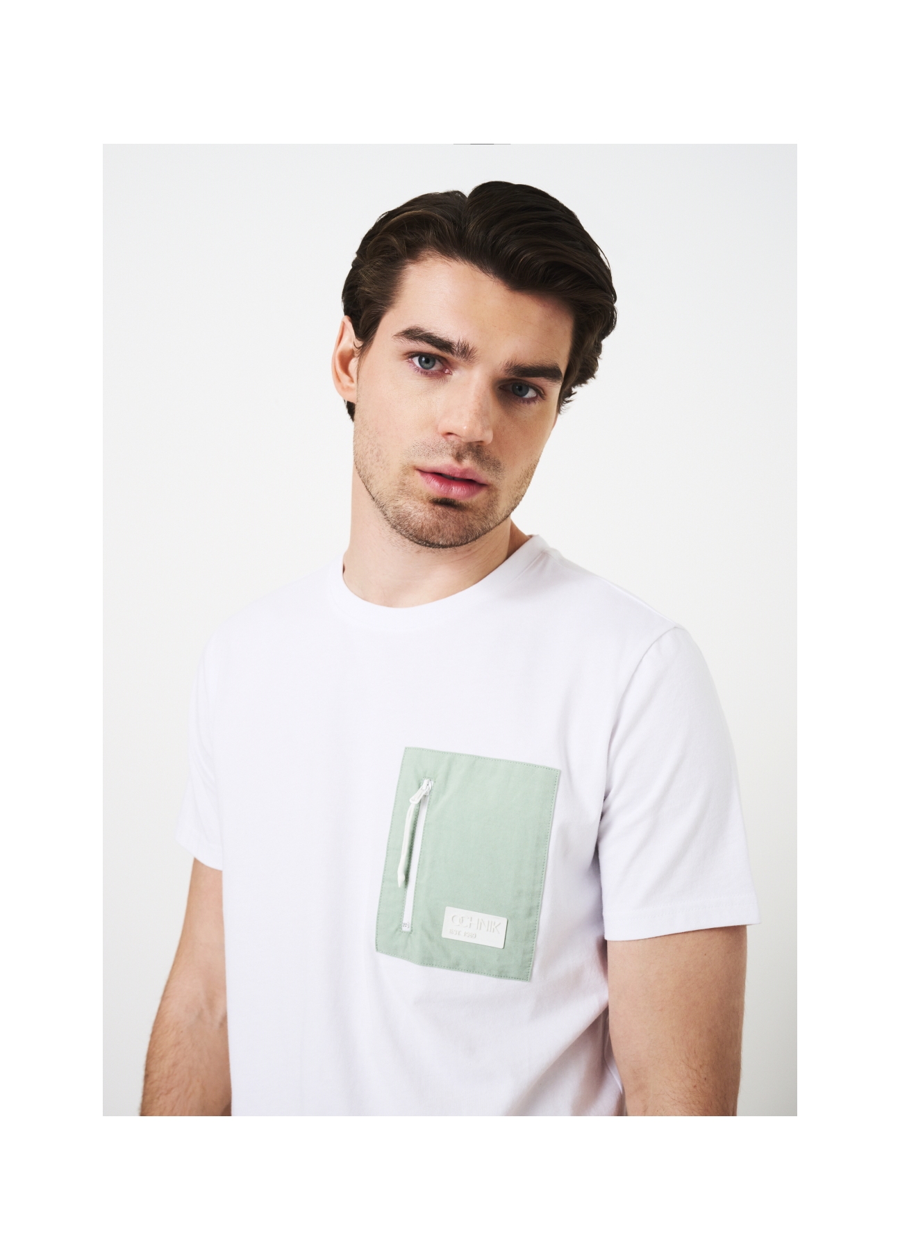 T-shirt męski TSHMT-0073-11(W22)-06