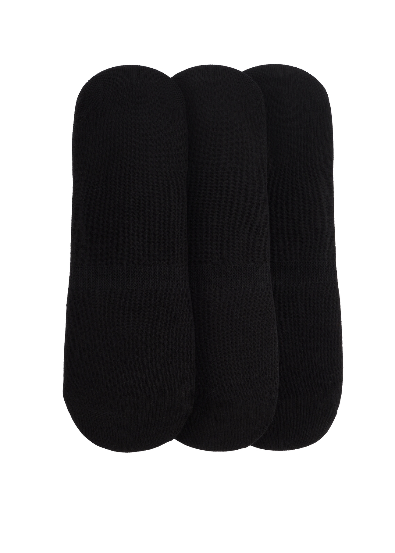 Zestaw czarnych stopek męskich ZESMT-0049-99(W26) - widok produktu z od góry, na białym tle.