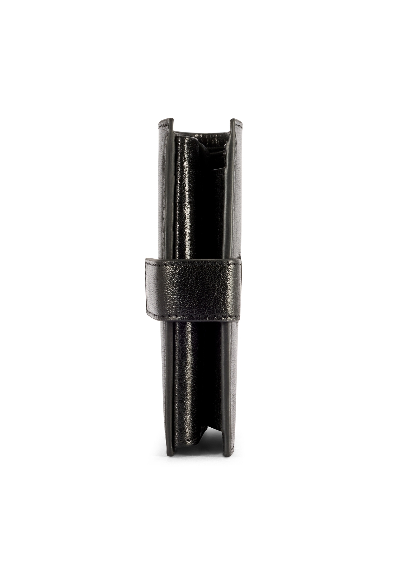 Duży skórzany portfel męski PORMS-0678-99(W26), widok produktu z boku na białym tle.