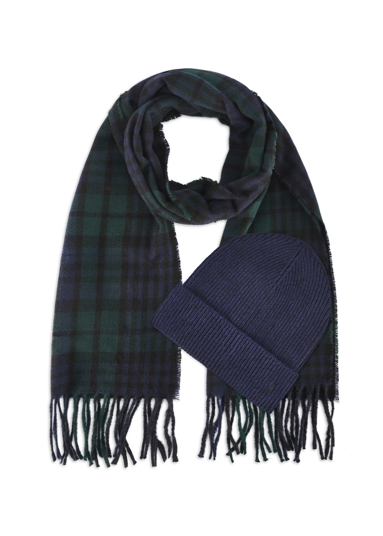 Zestaw męski czapka i szalik ZESTM-0007-69(Z25)