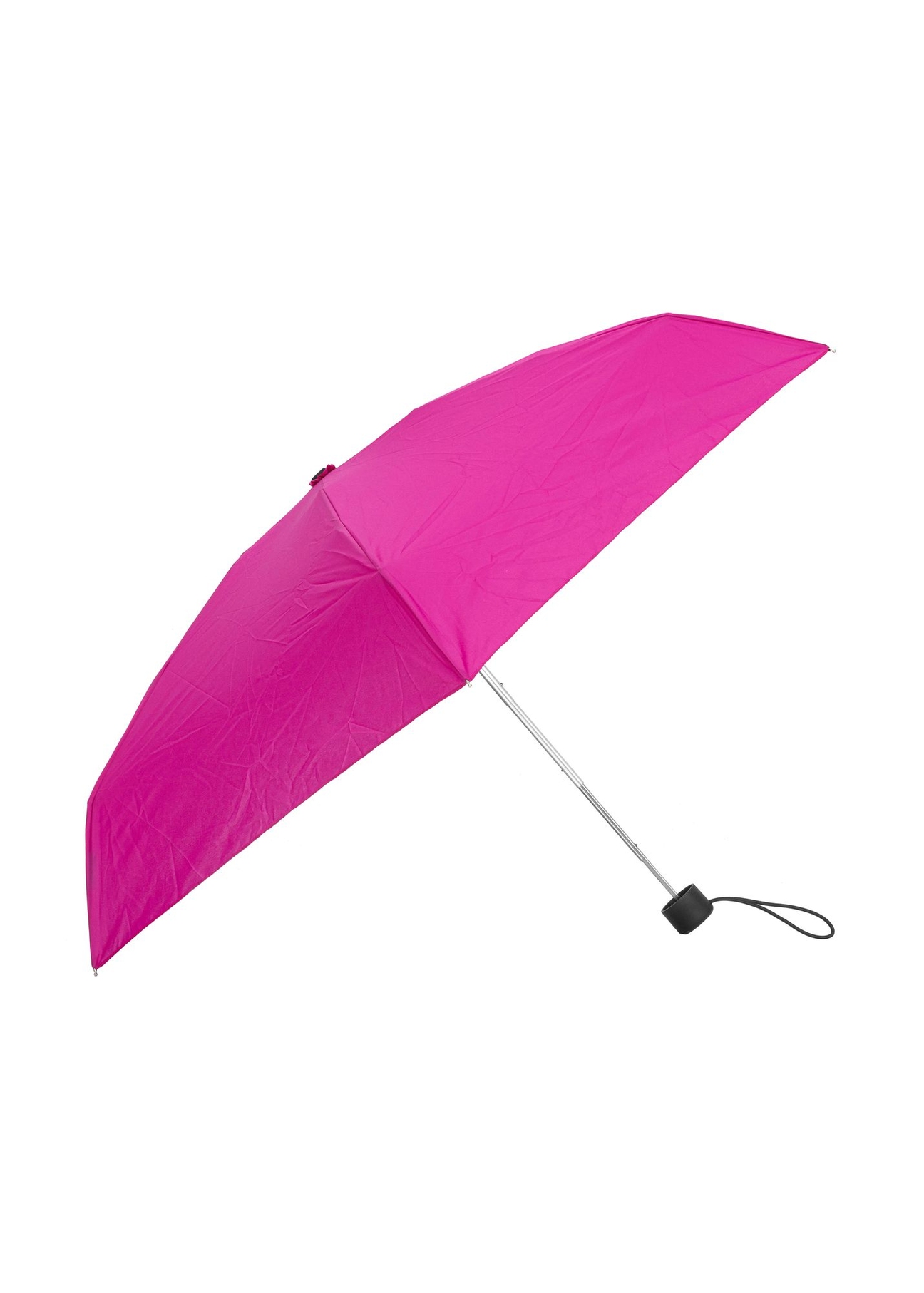 Składany mały parasol damski w kolorze różowym PARSD-0036-65(W24)-01