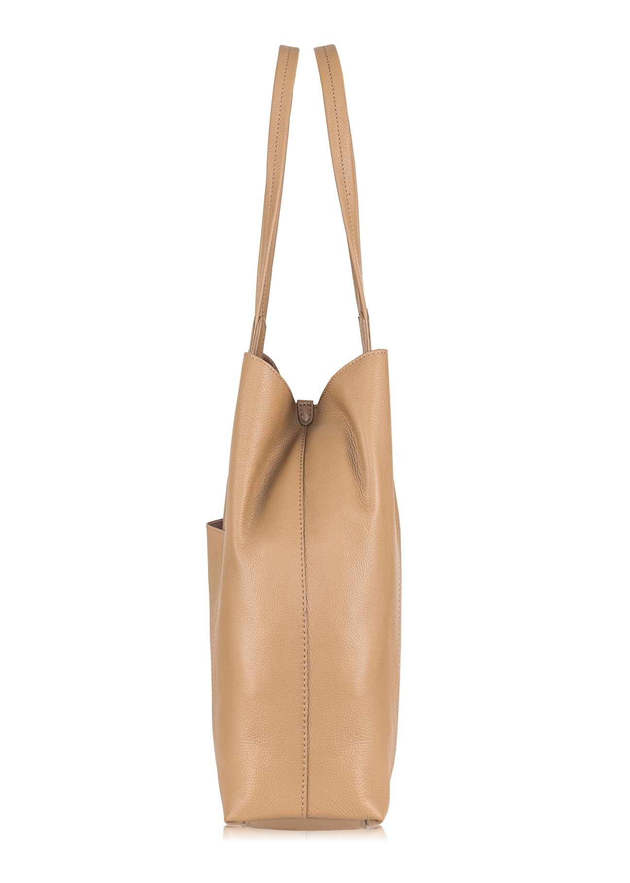 Skórzana torebka damska shopper TORES-0899-81(W23)-03