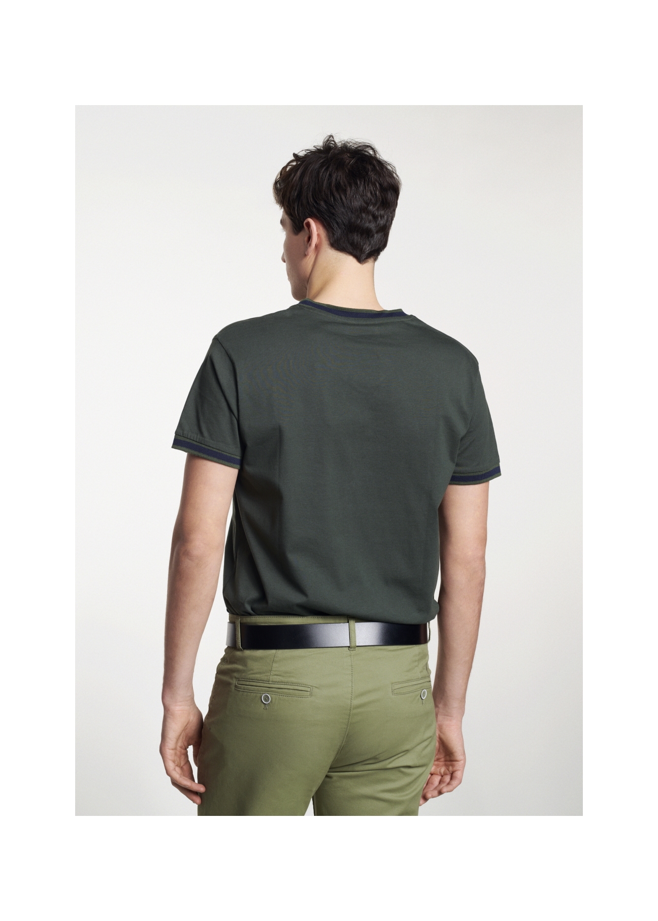 T-shirt męski TSHMT-0025-51(W21)-03