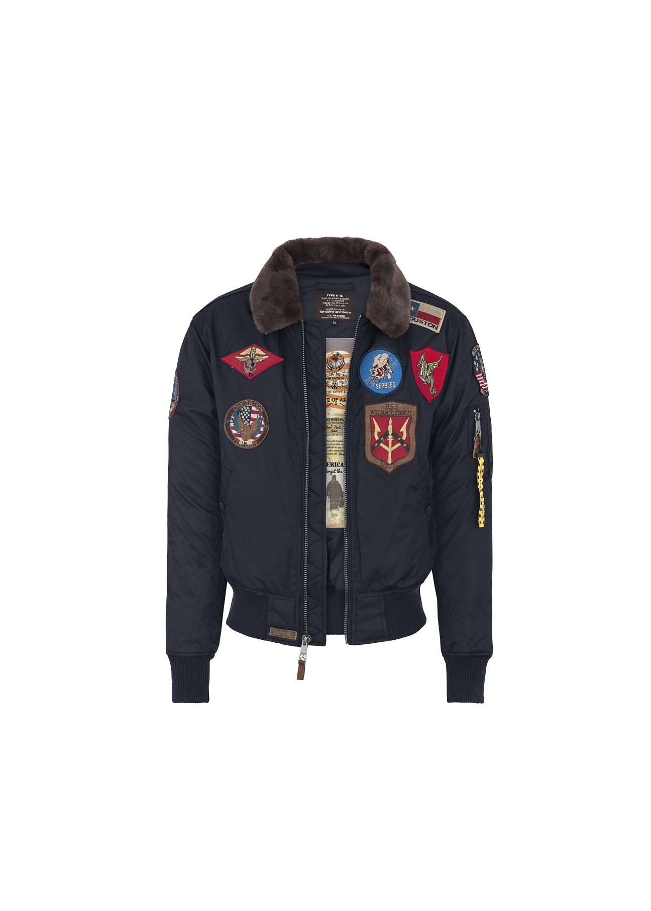 Granatowa kurtka męska TOP GUN KURMT-0131-69(Z23)-12