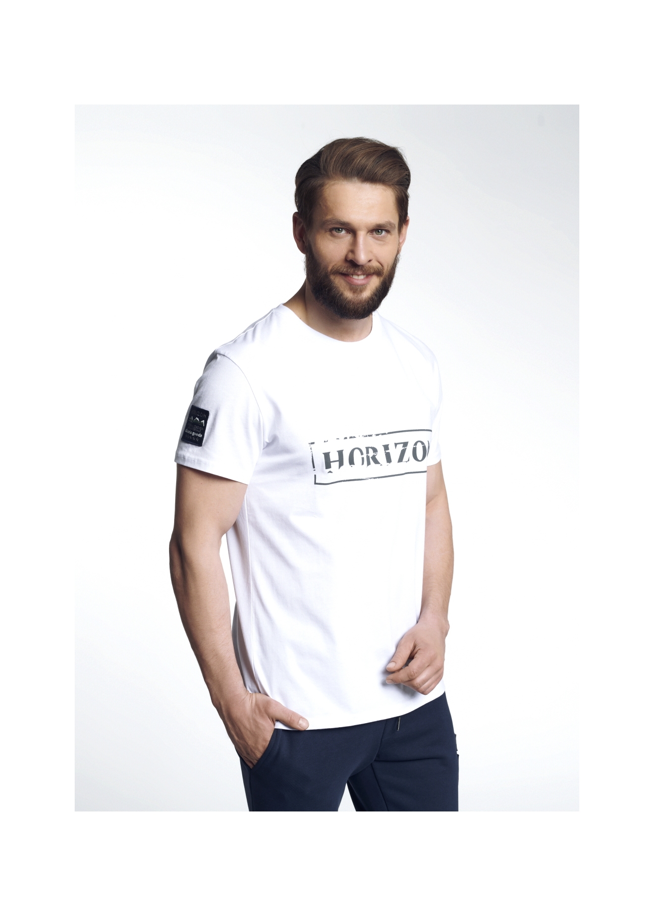 T-shirt męski TSHMT-0039-11(W21)-01