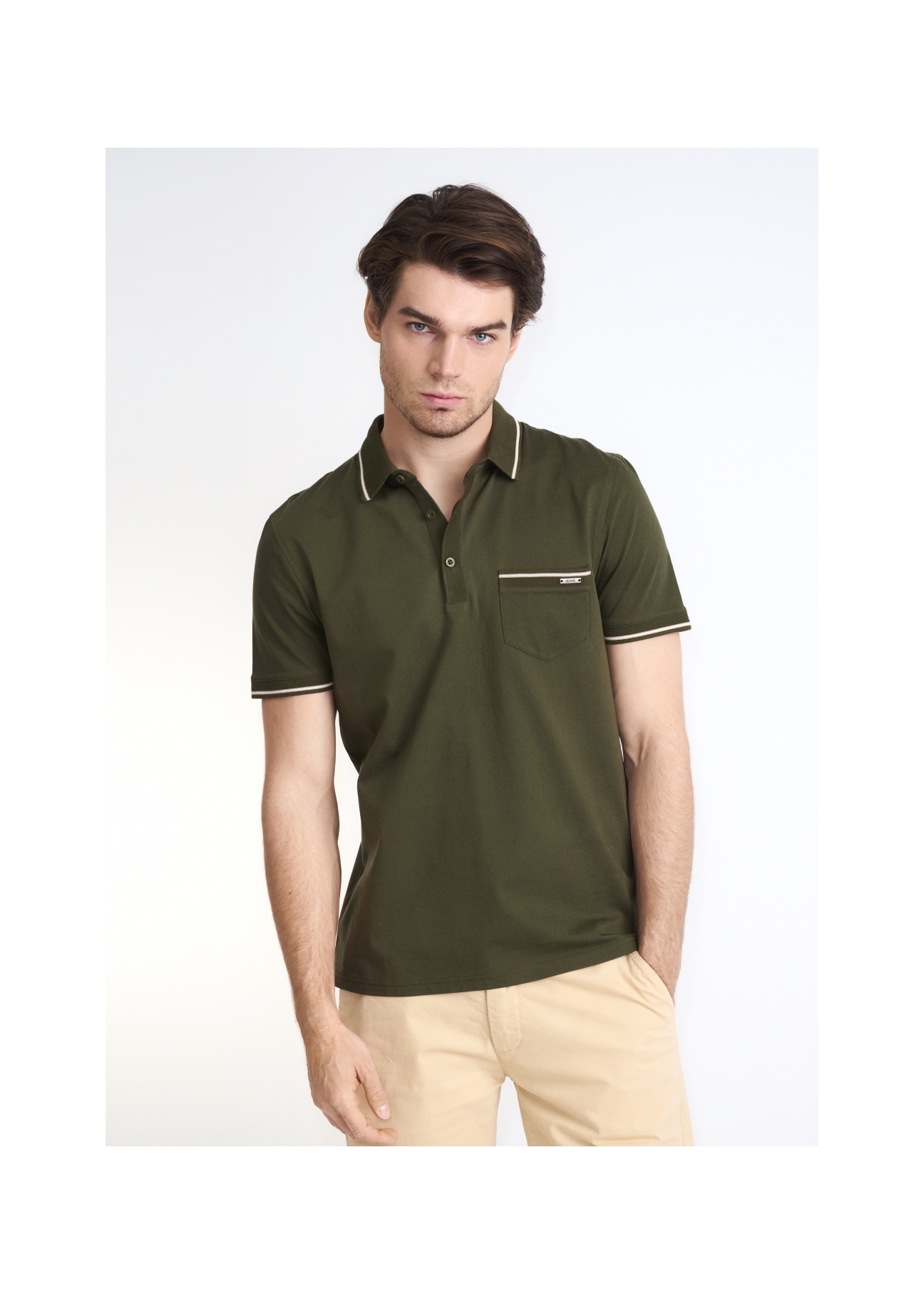 Koszula polo POLMT-0052-55(W22)-01