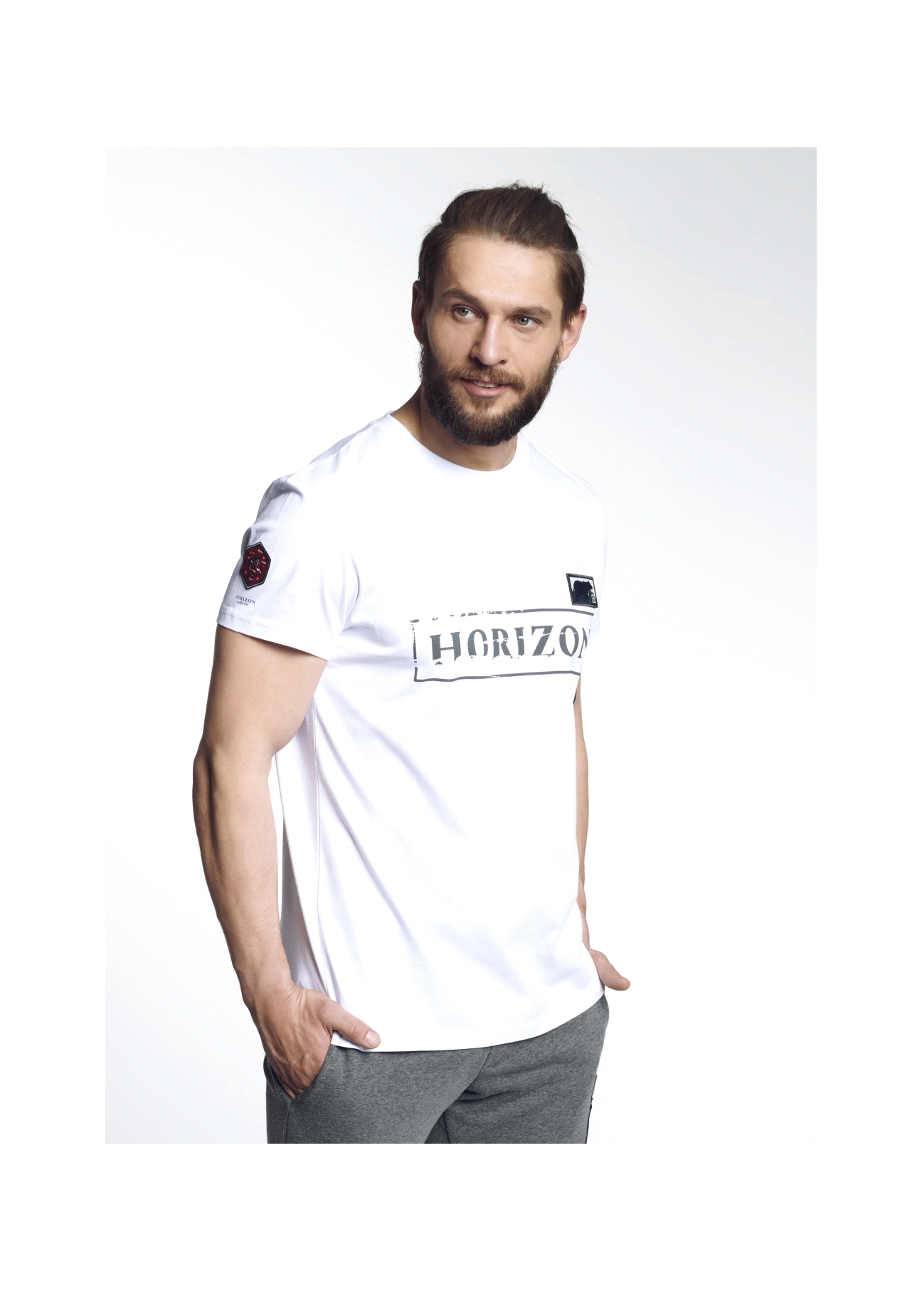 T-shirt męski TSHMT-0056-11(W21)-06