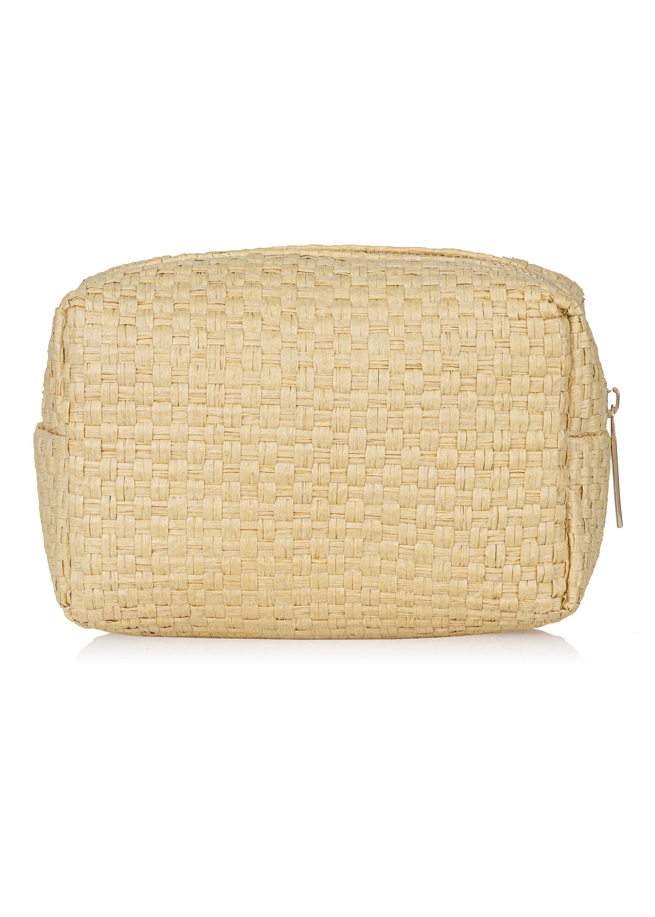 Pleciona kosmetyczka damska w kwiaty TOREC-0766-23(W23)-04