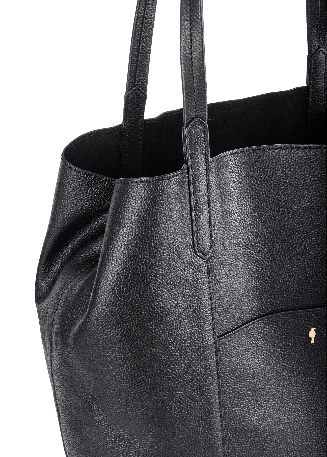 Skórzana torebka damska shopper TORES-0899-99(W23)-05