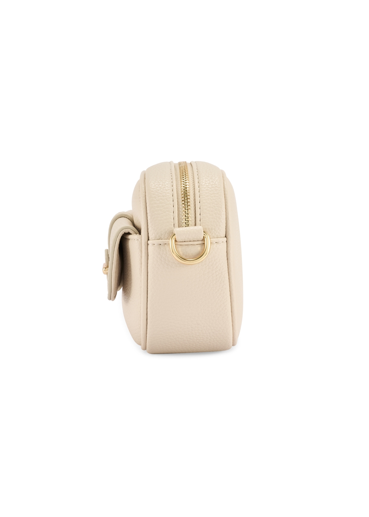 Mała kremowa torebka damska TOREC-1174-0B(W26)