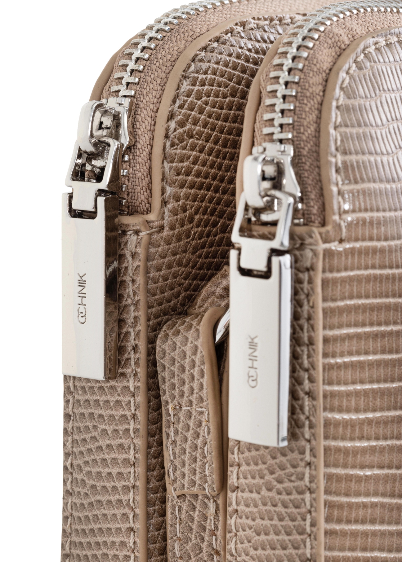 Beżowa torebka damska croco TOREC-0522B-83(Z23)-06