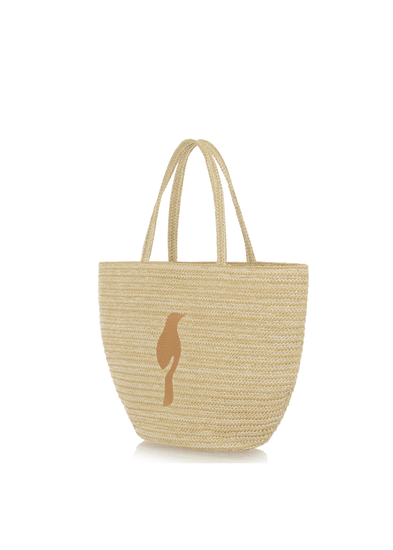 Torebka shopper damska ze słomki TOREC-0637-23(W22)-02
