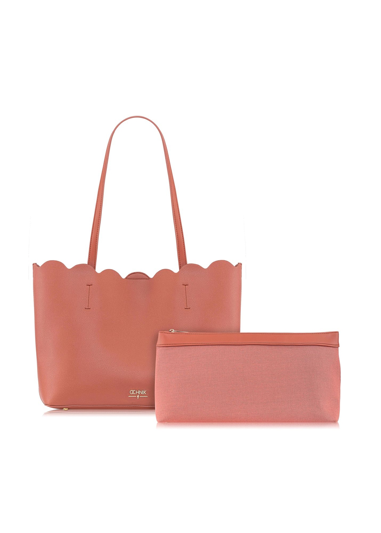 Torebka shopper z kosmetyczką TOREC-0763-85(W23)-05