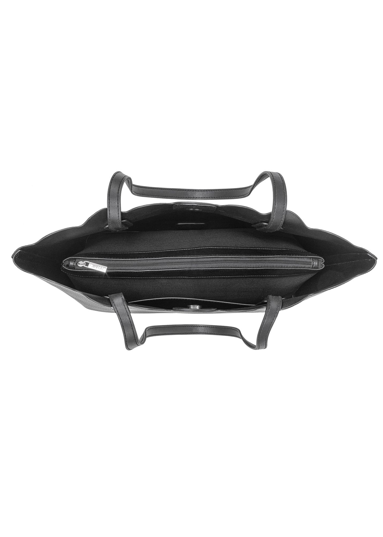 Torebka shopper z kosmetyczką TOREC-0763-99(W23)-06