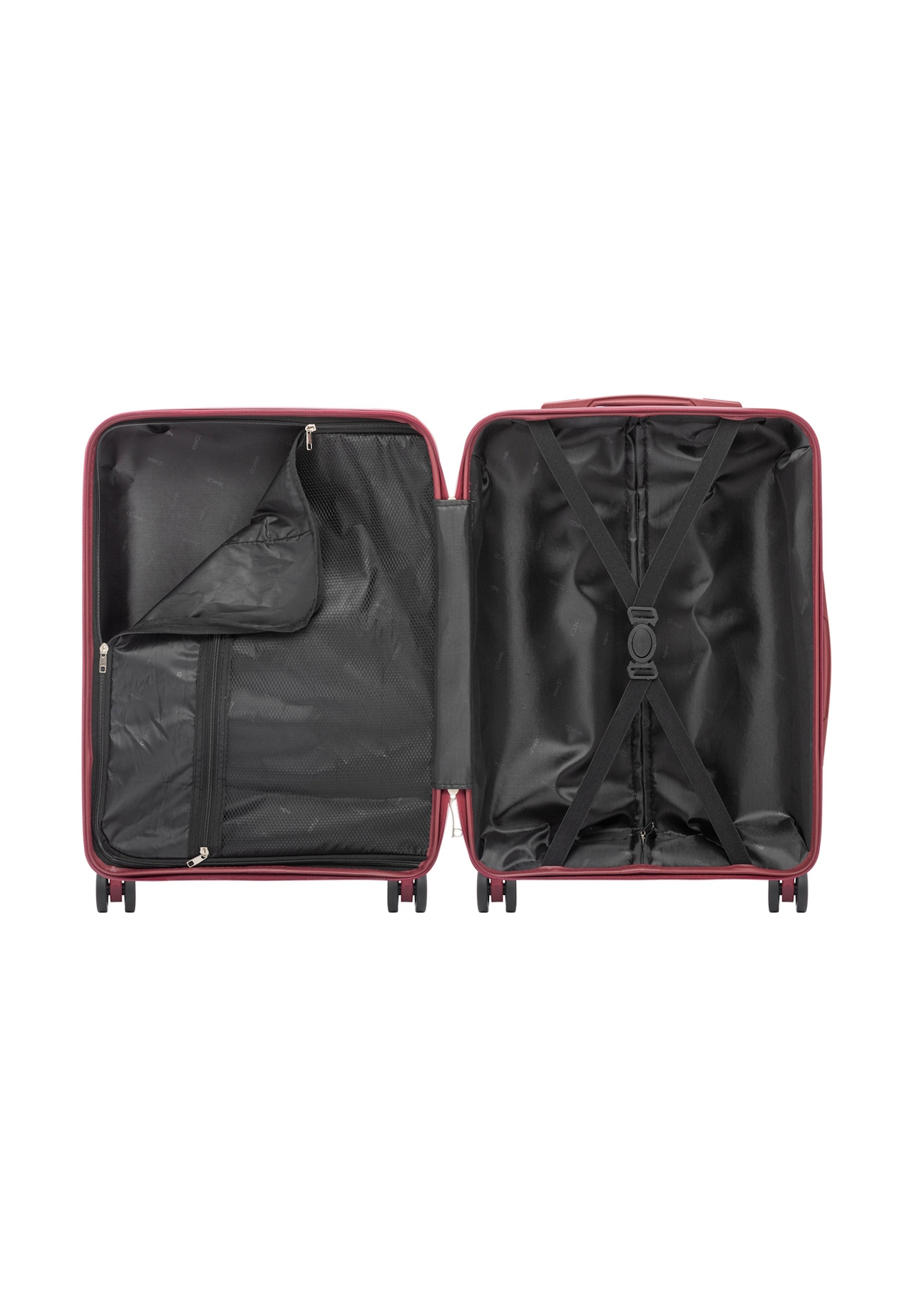 Walizka mała na kółkach WALPP-0027-4B-19(W26)