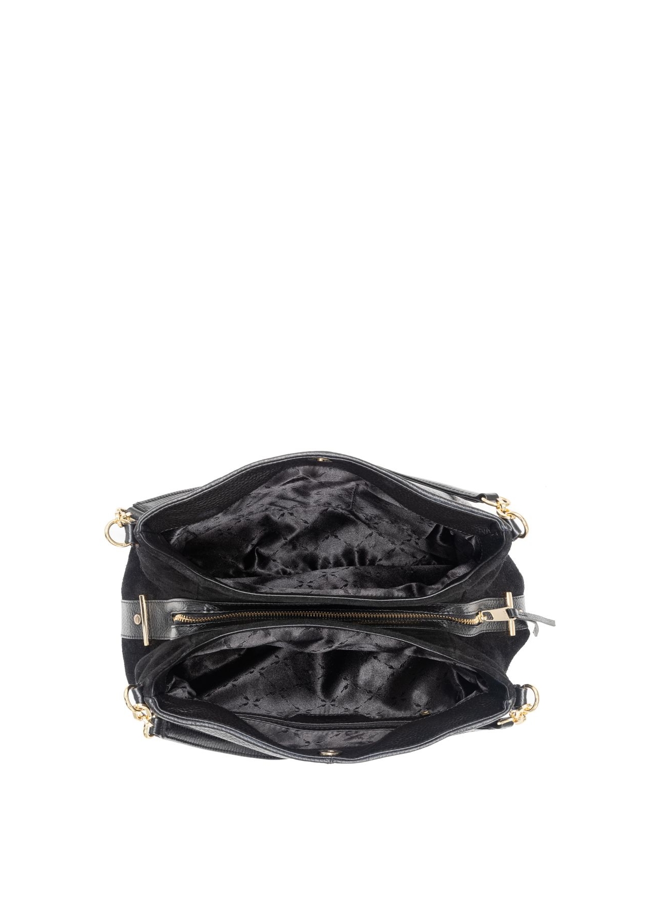Skórzana torebka  shopper damska TORES-0636B-98(W23)-05