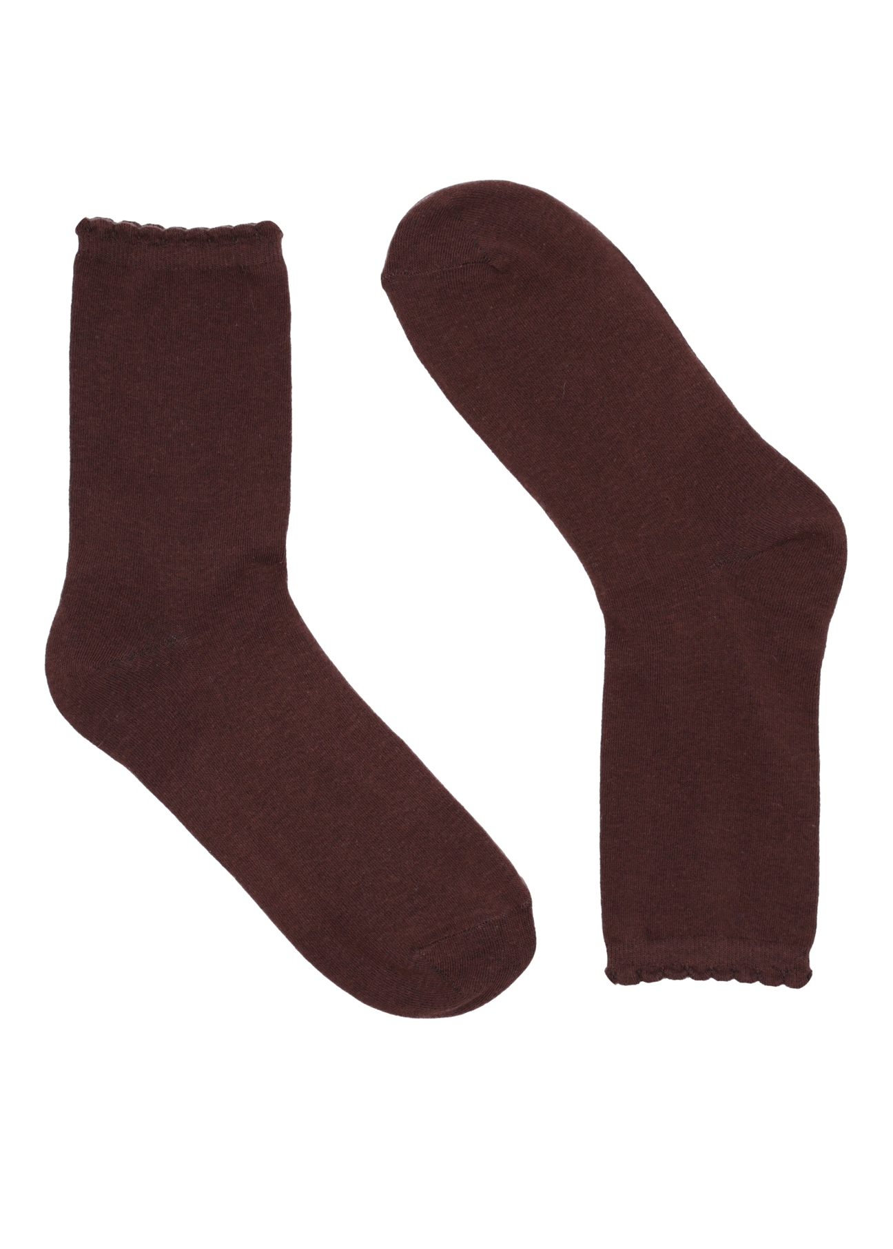 Dwupak damskich skarpet ZESDT-0053-1B(Z26) - widok produktu z góry, na białym tle. 