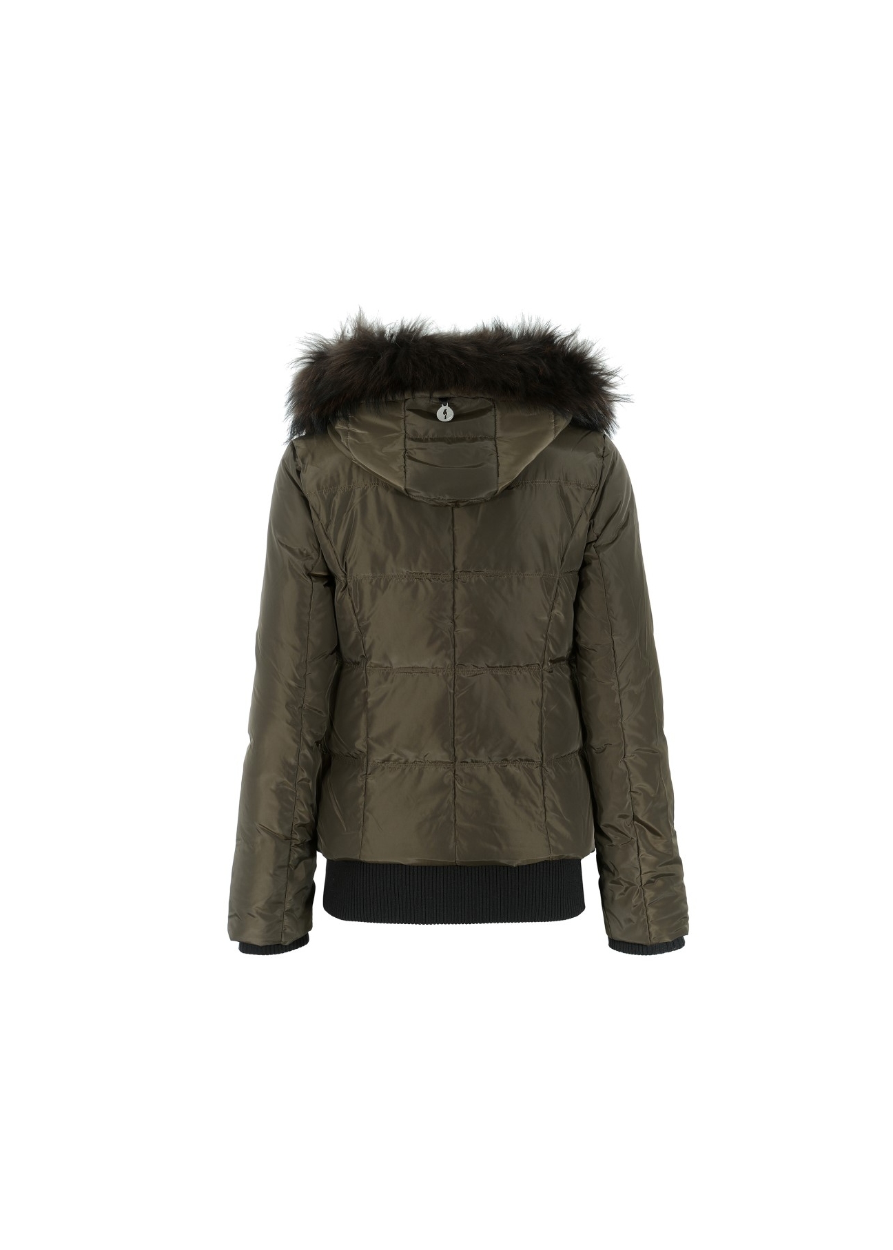 Kurtka puchowa damska typu bomber jacket KURDT-0053-57(Z19)-04