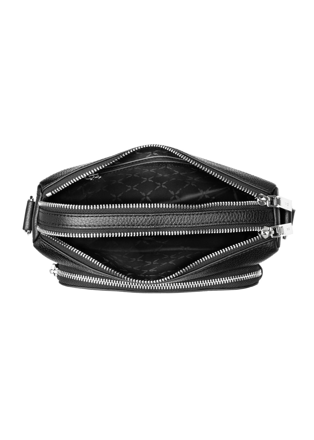 Czarna skórzana torebka damska TORES-1217-9I(W26)