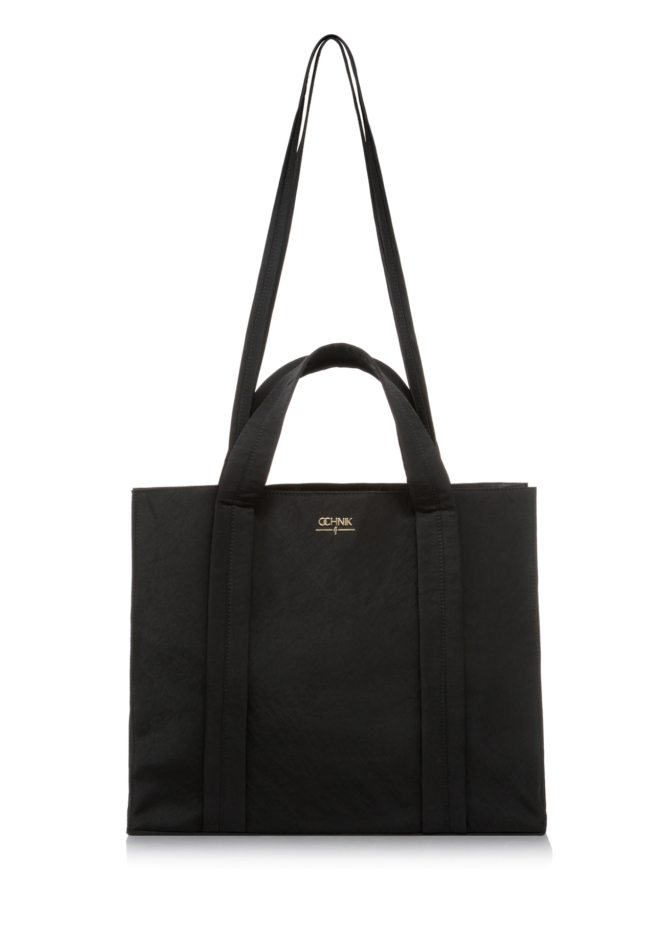 Czarna torebka damska typu tote bag TOREN-0248-99(W23)-01