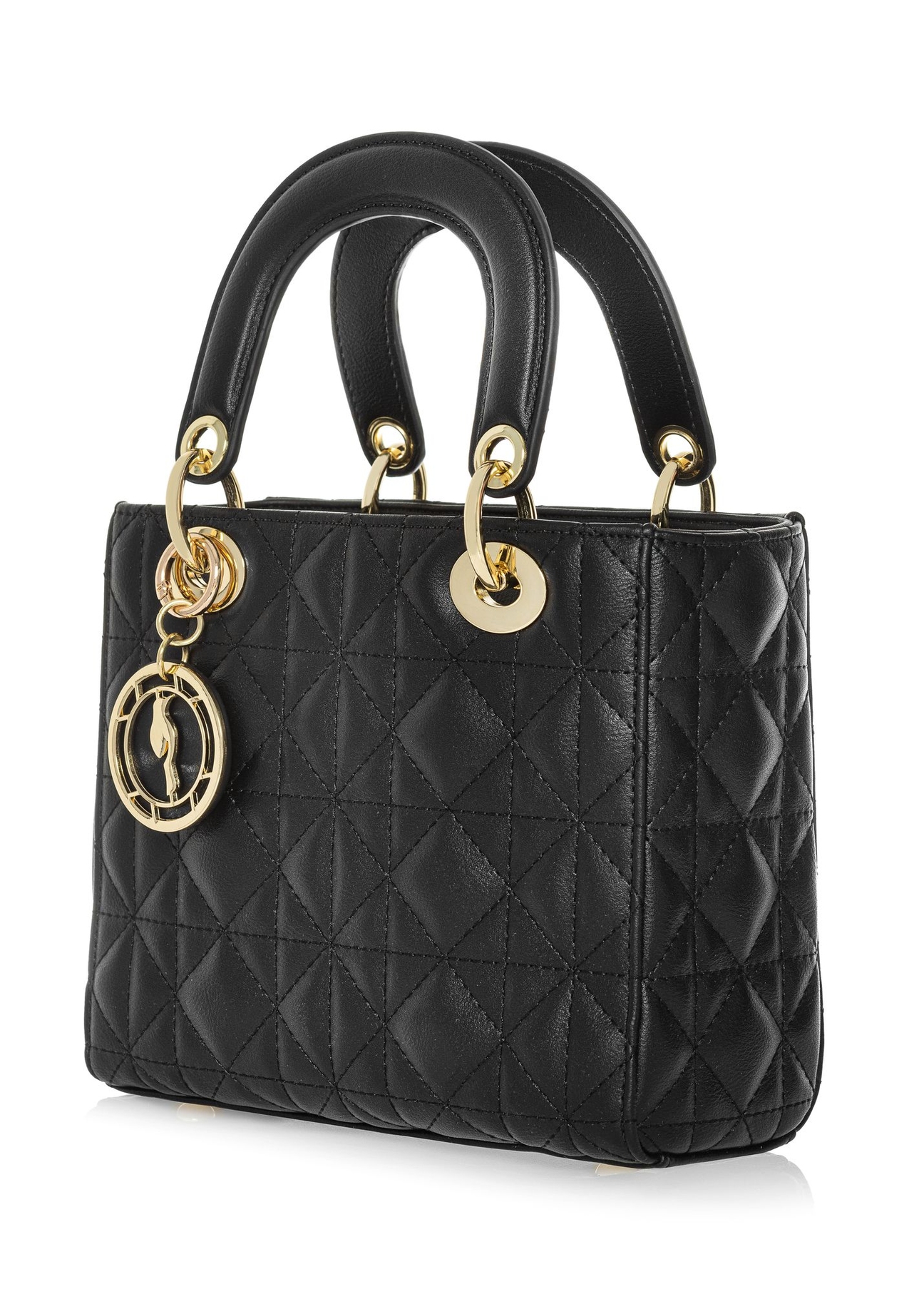 Czarna elegancka torebka damska TOREC-0897A-99(W25)-02