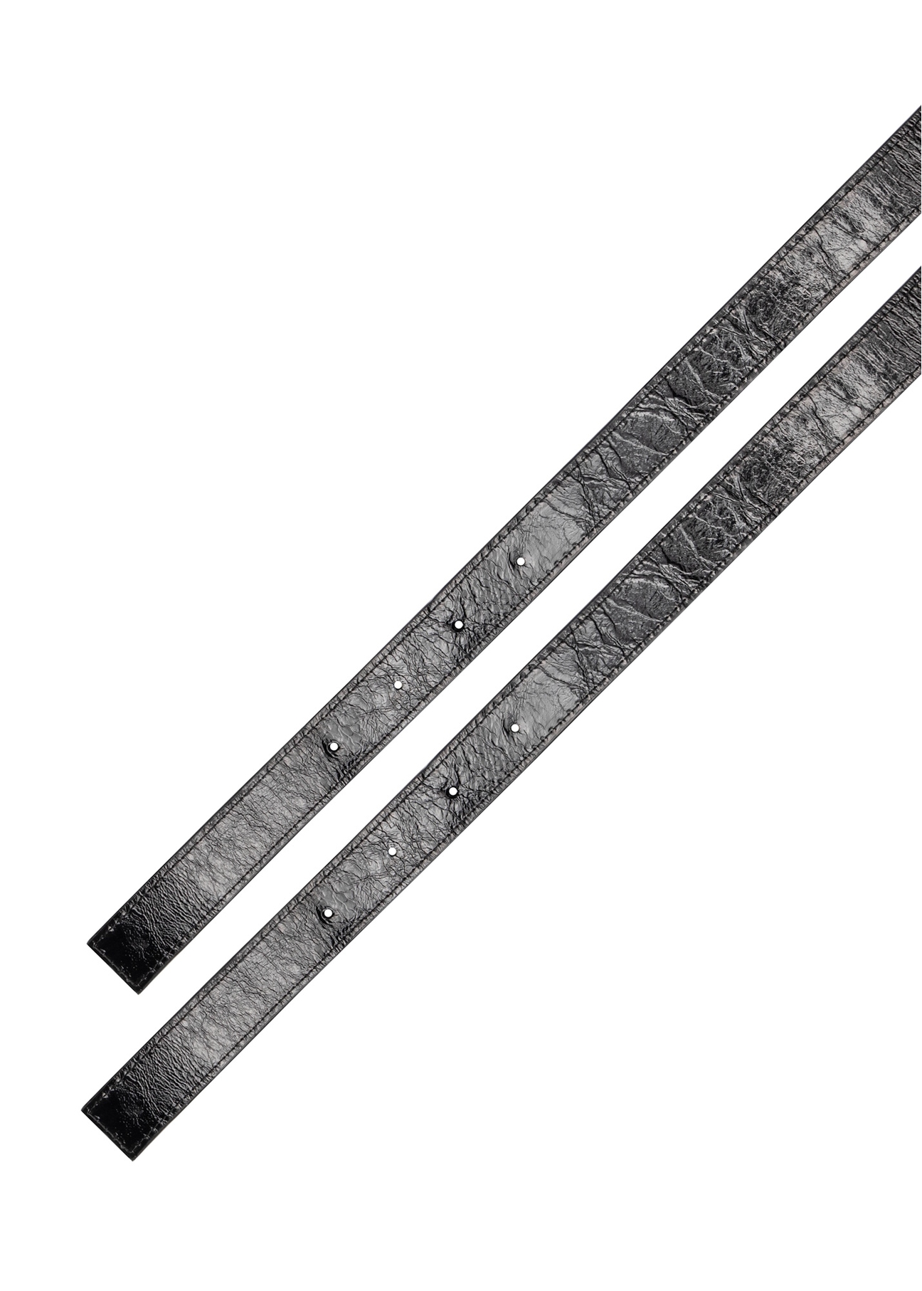 Mała torebka damska z połyskiem TORES-1374-9F(Z26), widok paska produktu na białym tle.