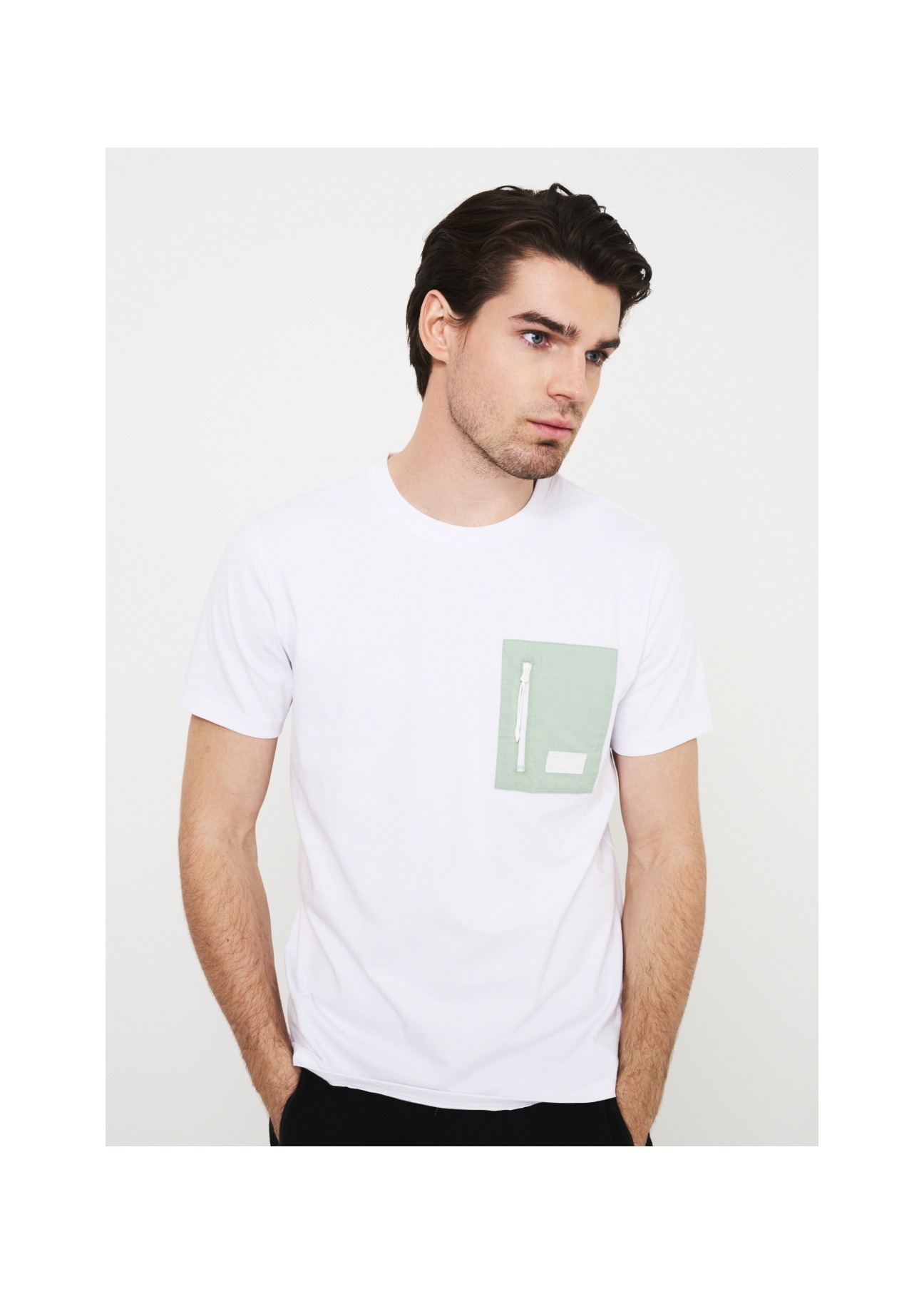 T-shirt męski TSHMT-0073-11(W22)-01