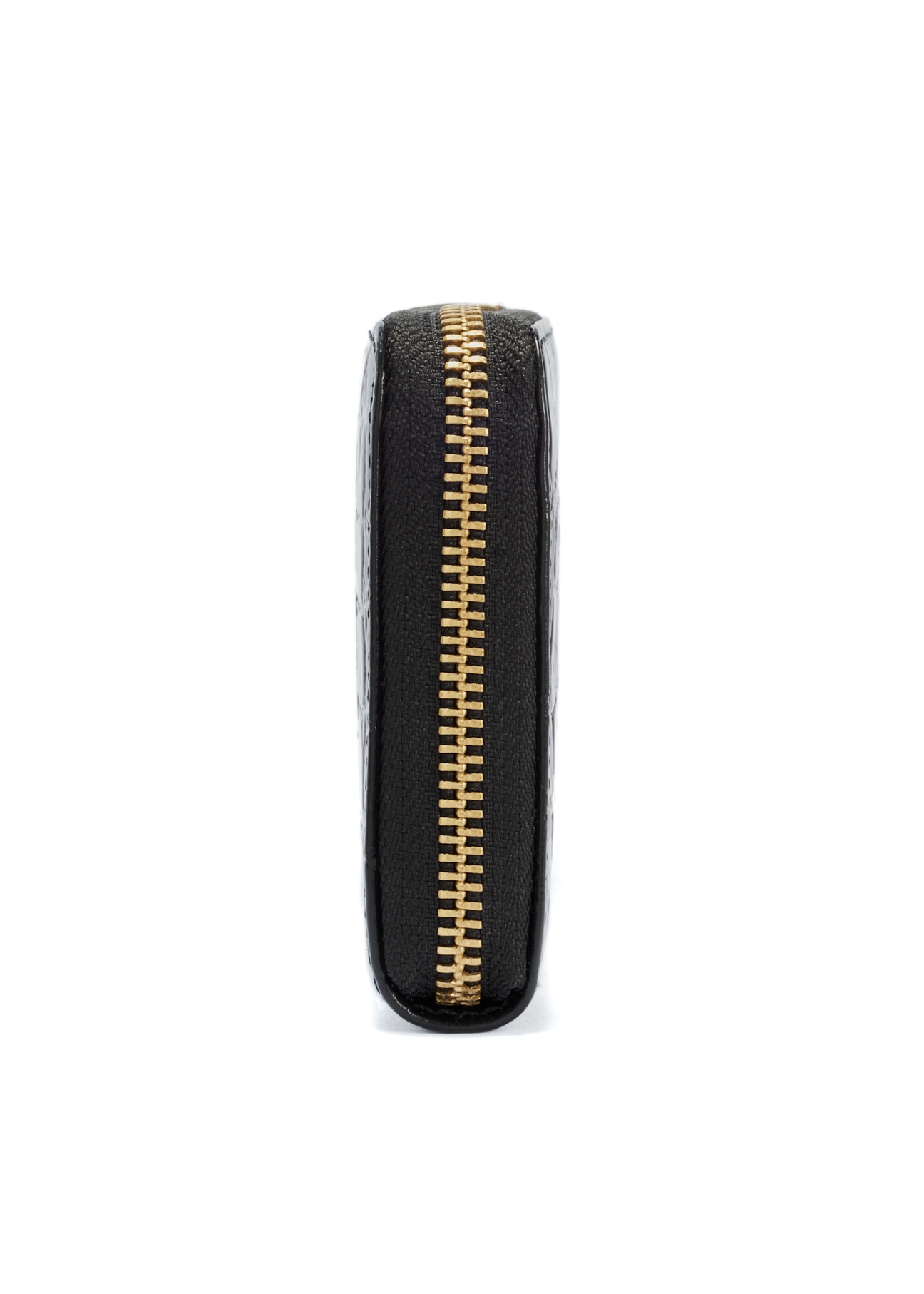Duży skórzany czarny portfel damski croco PORES-0955-99(W25)