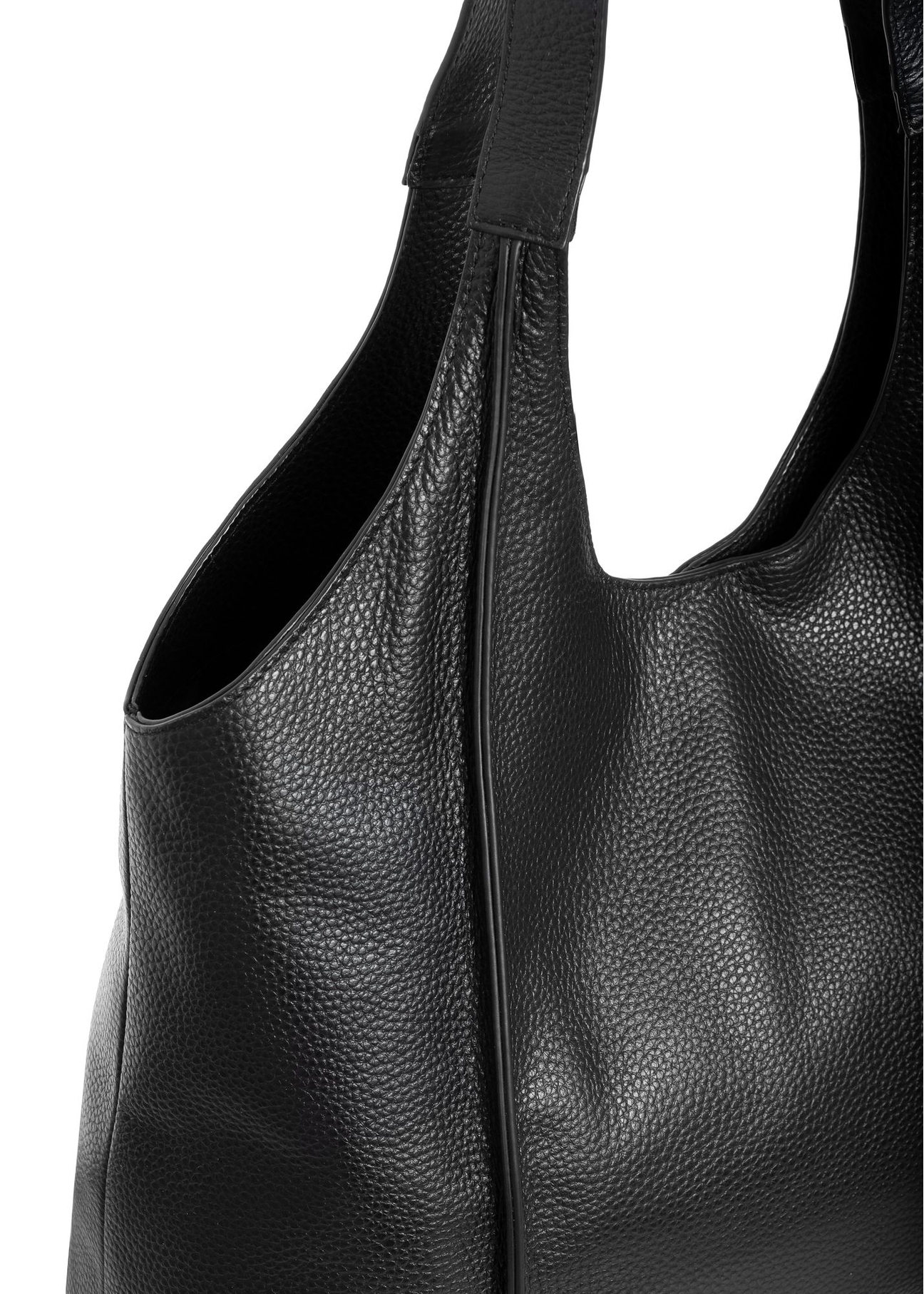 Skórzana torebka shopper damska TORES-0966-99(Z23)-07