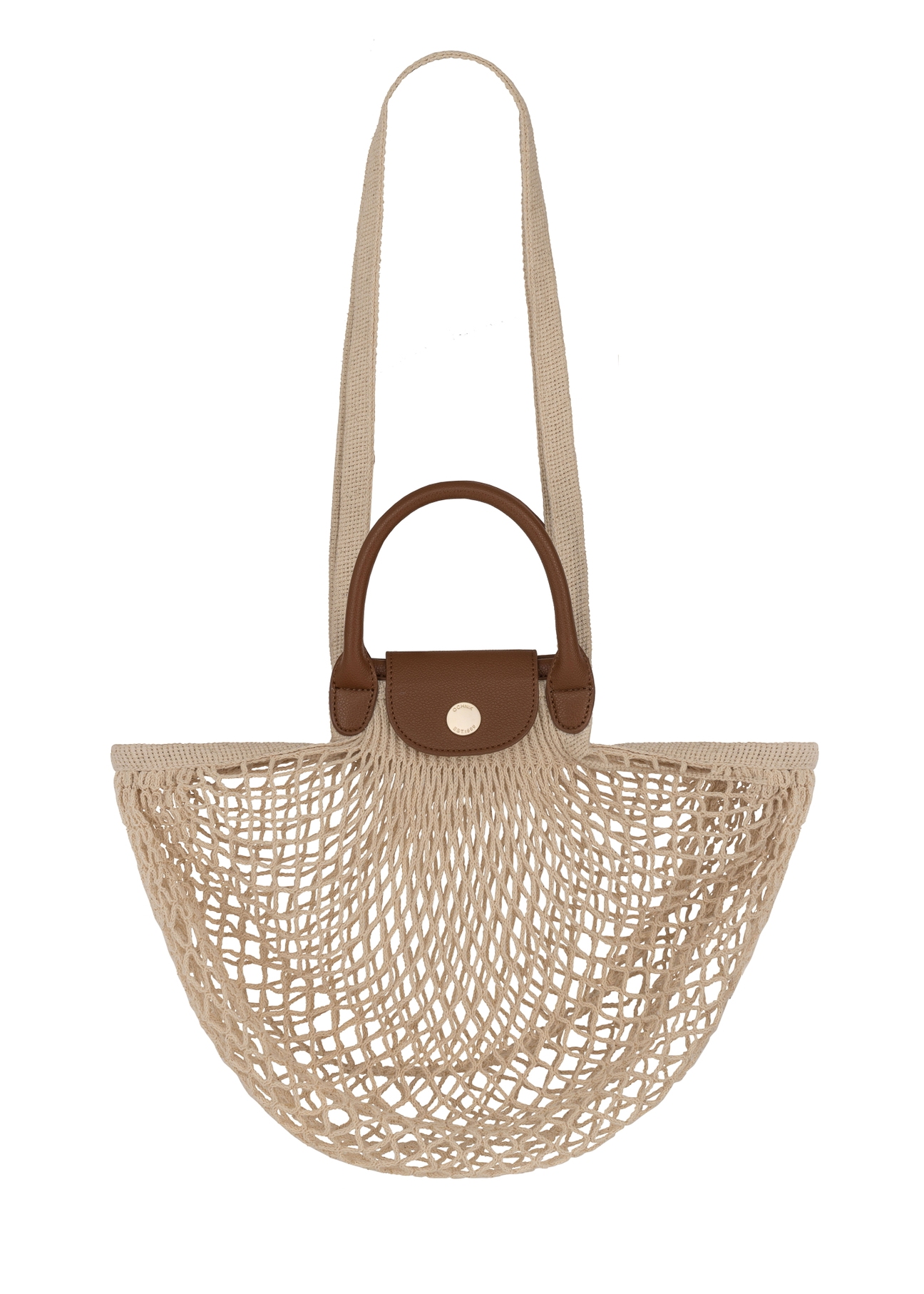 Bawełniana siatkowa torebka shopper TOREC-0887-81(W24)-01