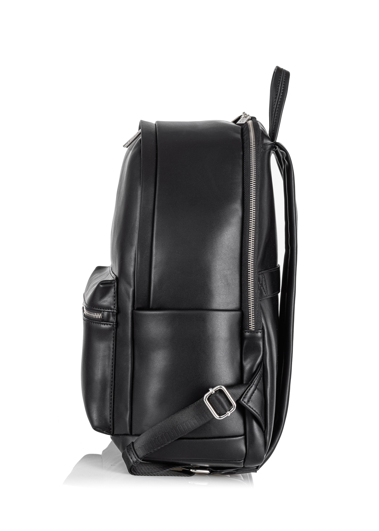 Elegancki czarny plecak męski PLCMN-0012-99(W23)-03