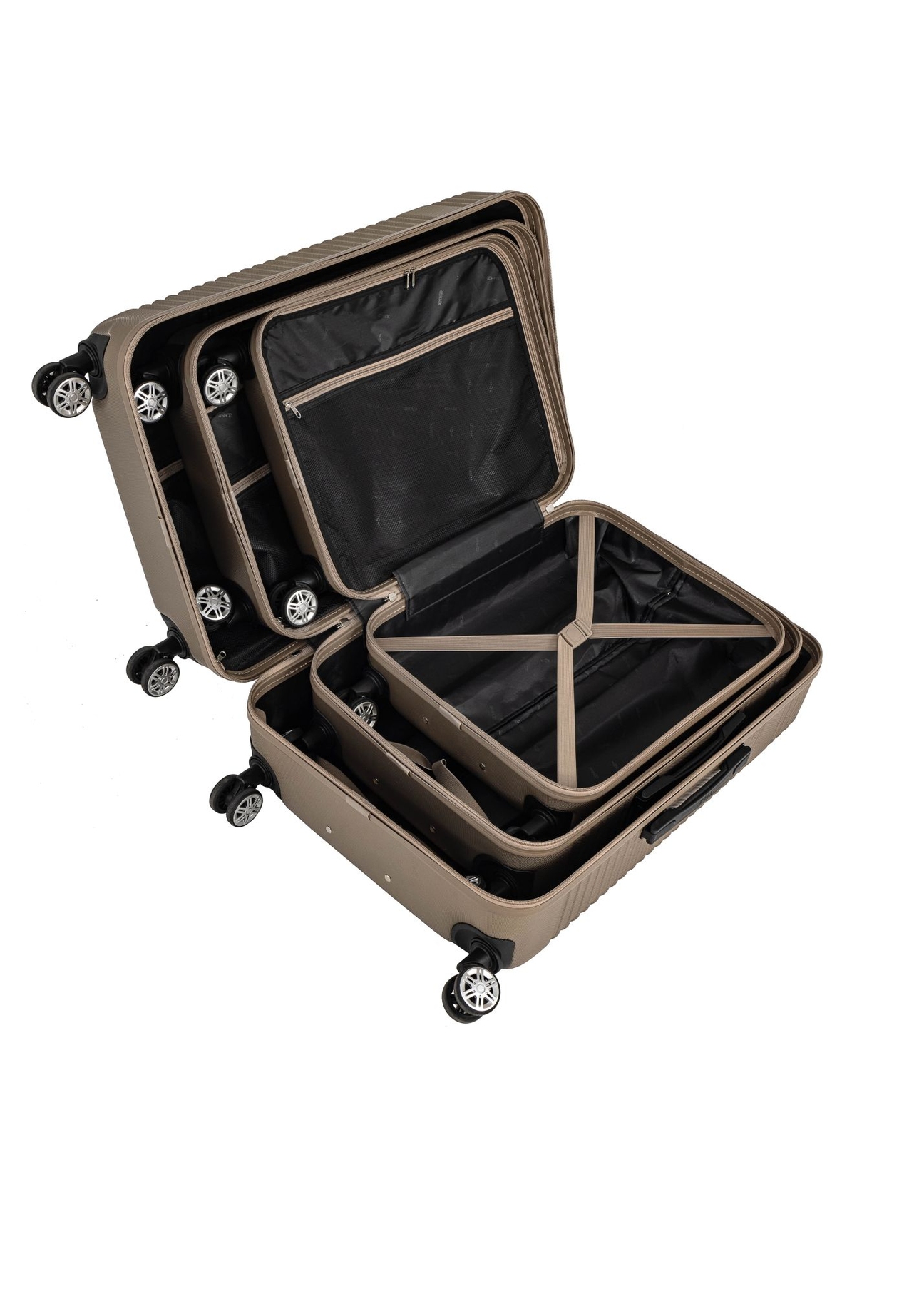 Walizka mała na kółkach WALAB-0040-80-19(W24)-06