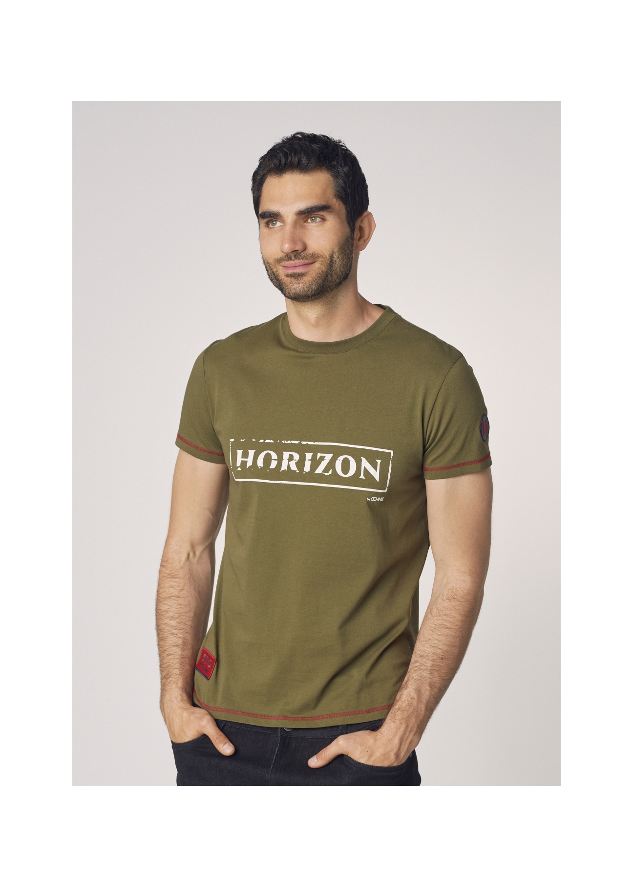 T-shirt męski TSHMT-0061-55(Z21)-01
