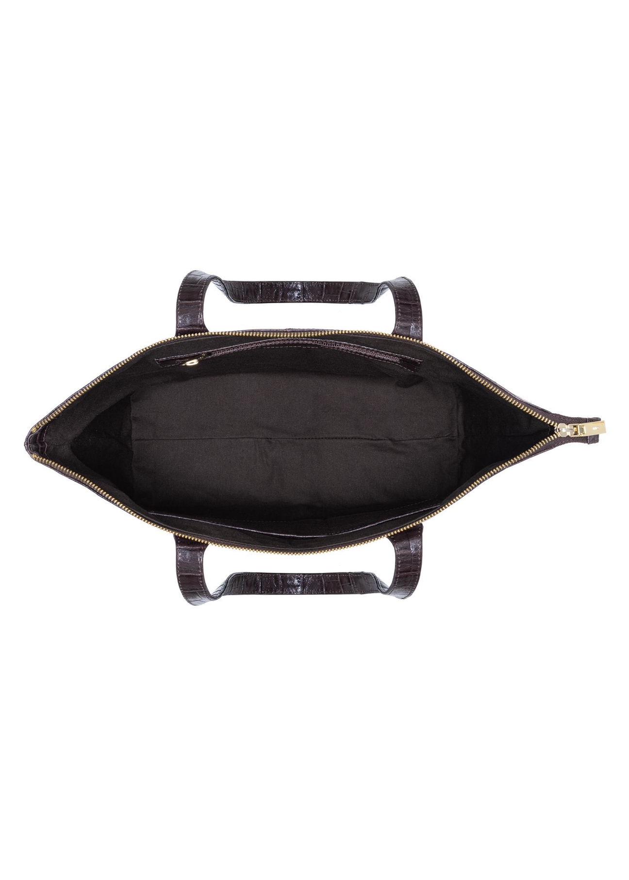 Brązowa torebka shopper skórzana TORES-0939-89(Z23)-05