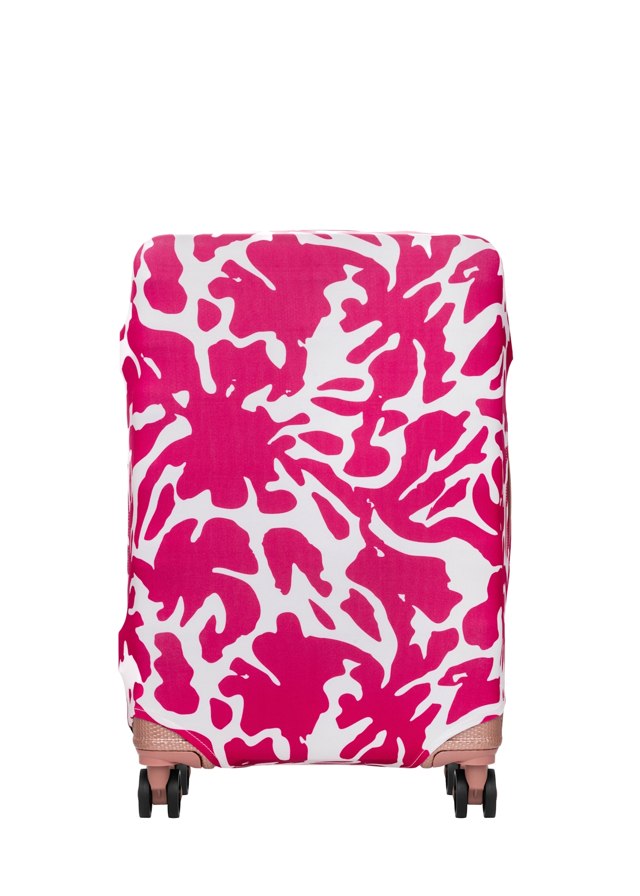 Różowy pokrowiec na małą walizkę AW-013-0007-5P-S(W26)