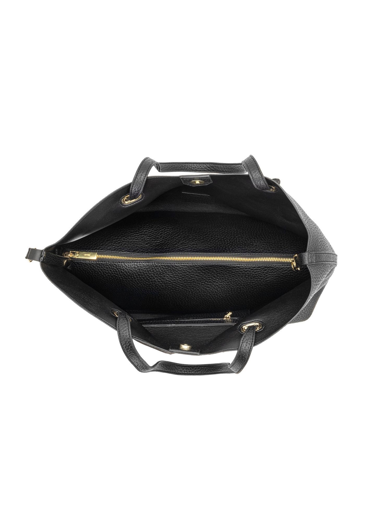 Duża czarna torebka shopper TOREC-0995A-99(Z25)
