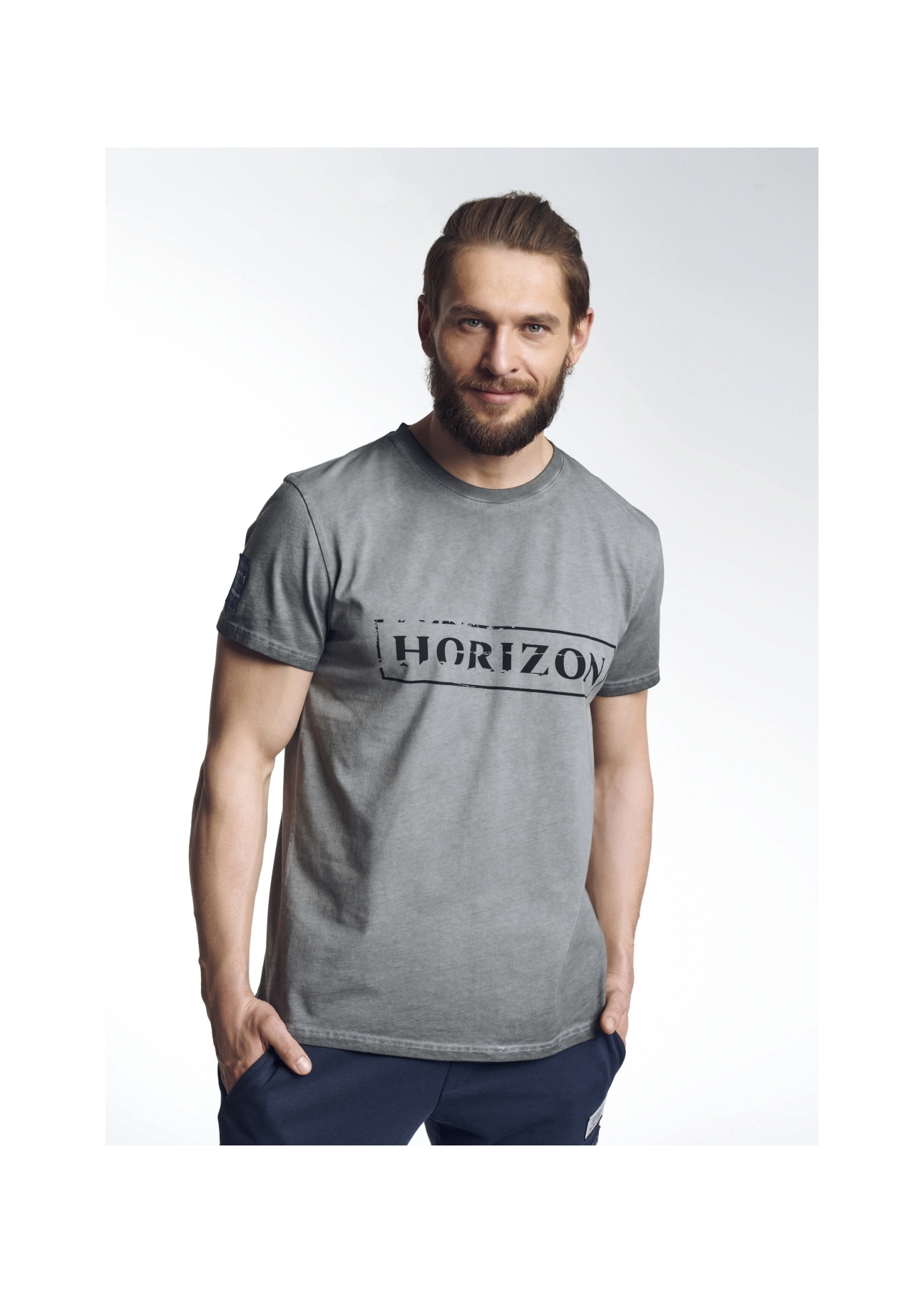T-shirt męski TSHMT-0039-91(W21)-01