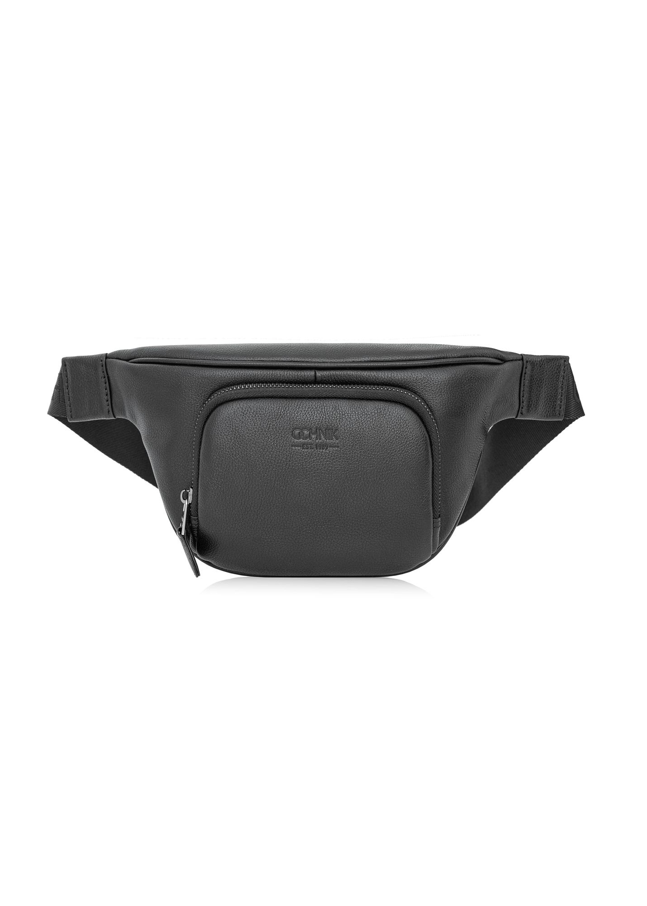Czarna skórzana nerka męska TORMS-0280R-99(W25)-01