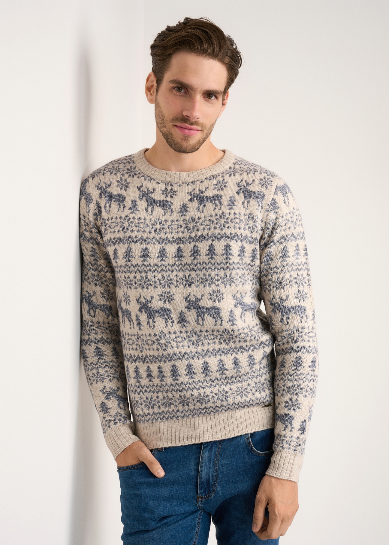 Sweter męski SWEMT-0120-91(Z22)-01