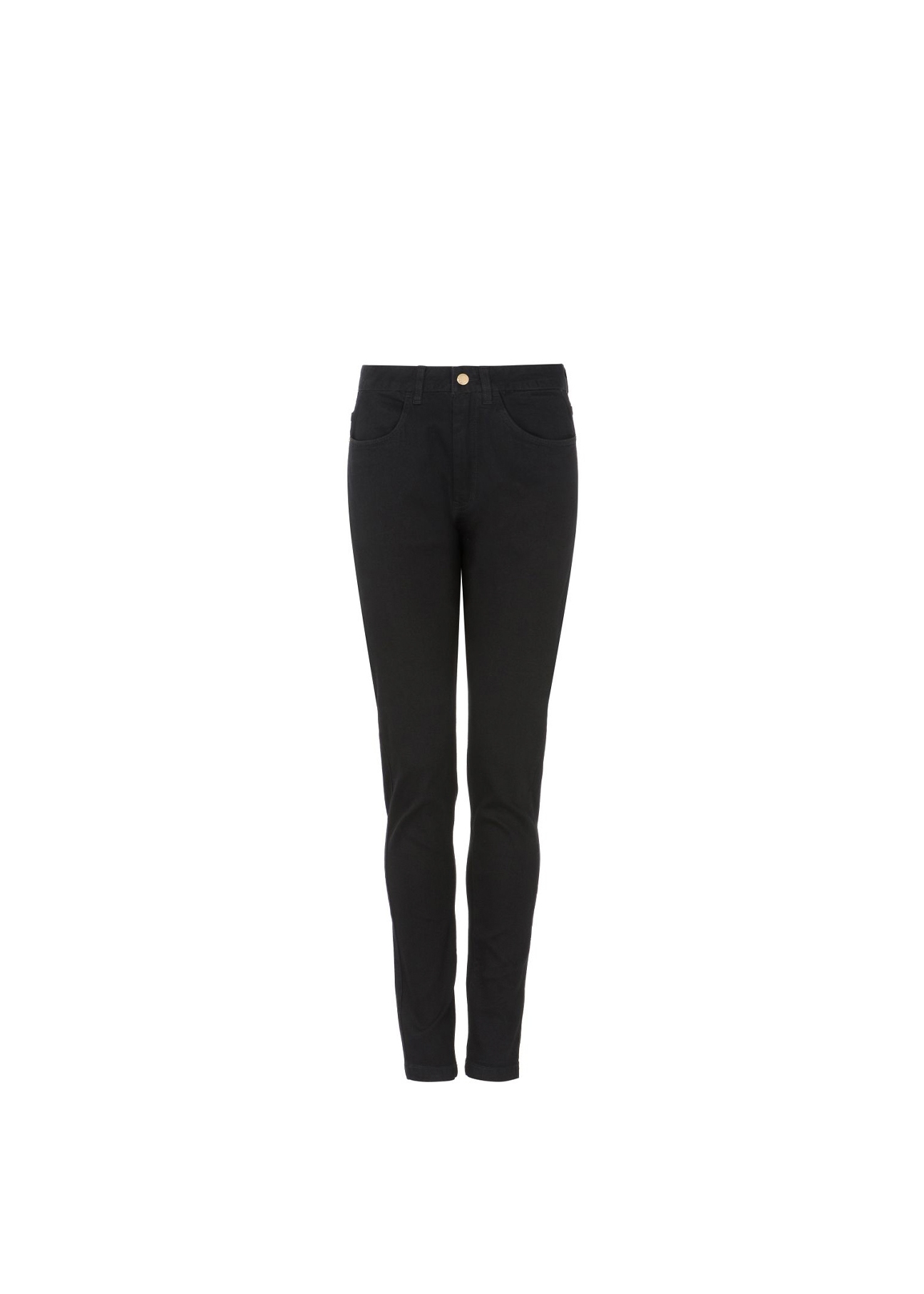 Czarne spodnie skinny damskie SPODT-0046-99(Z21)-02