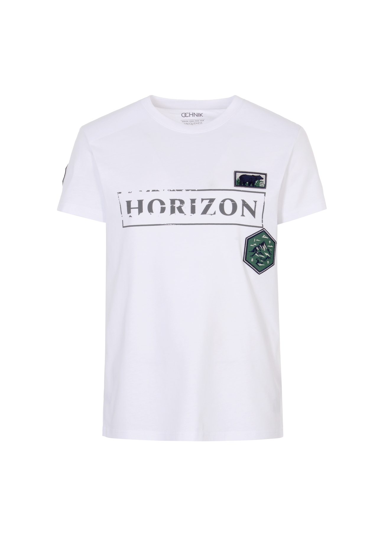 T-shirt męski TSHMT-0056-11(W21)-02